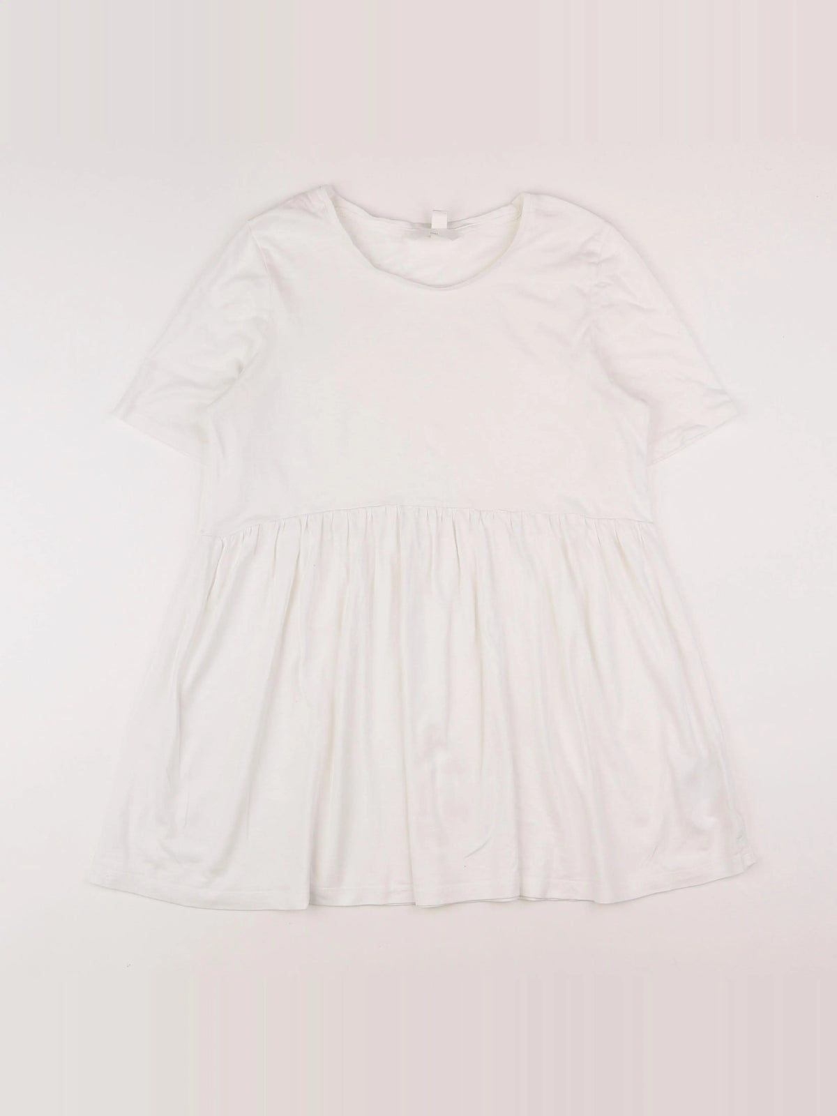 H&M - tee-shirt grossesse blanc - 36 à 38