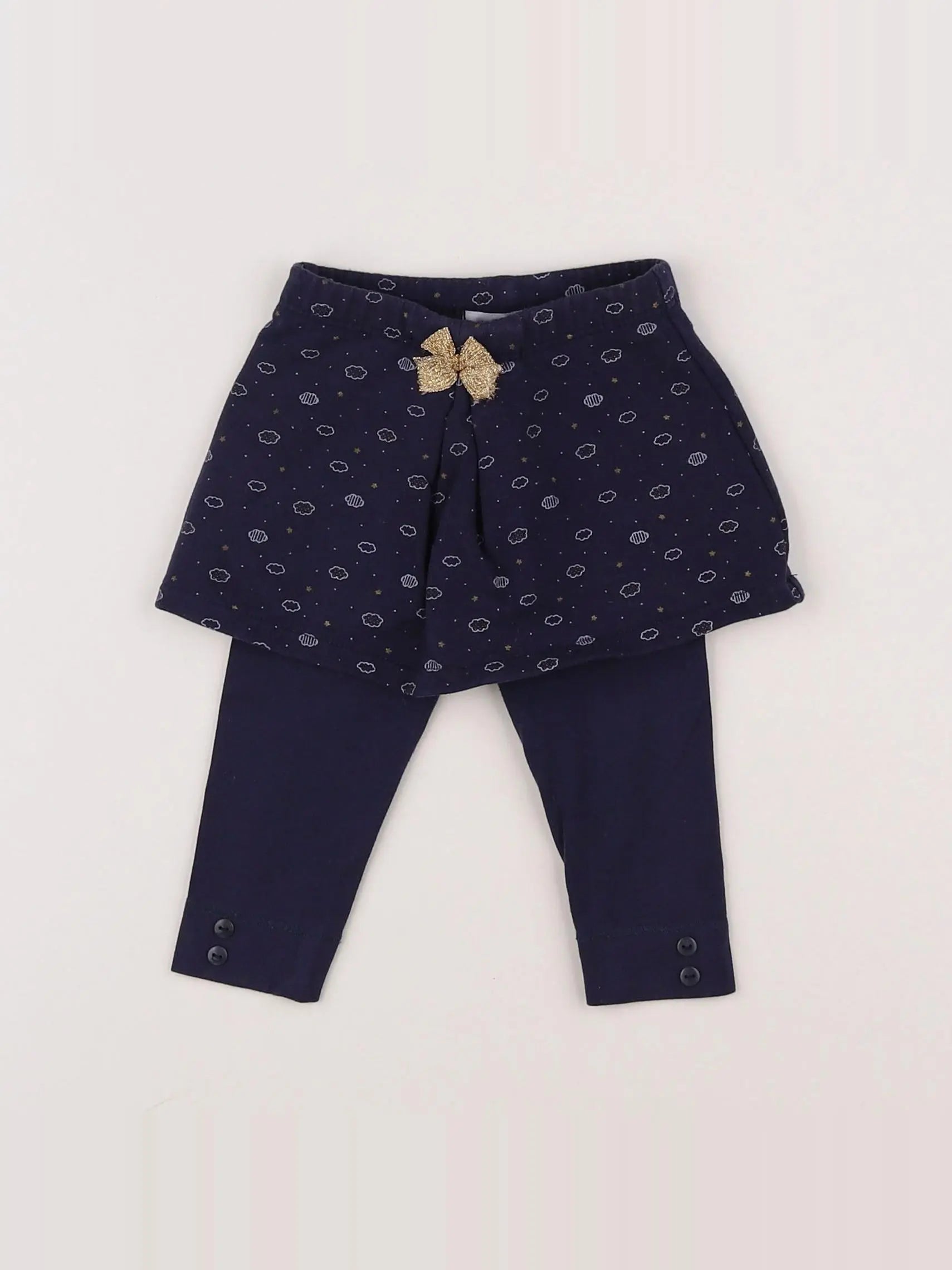 Absorba - legging bleu - 6 mois
