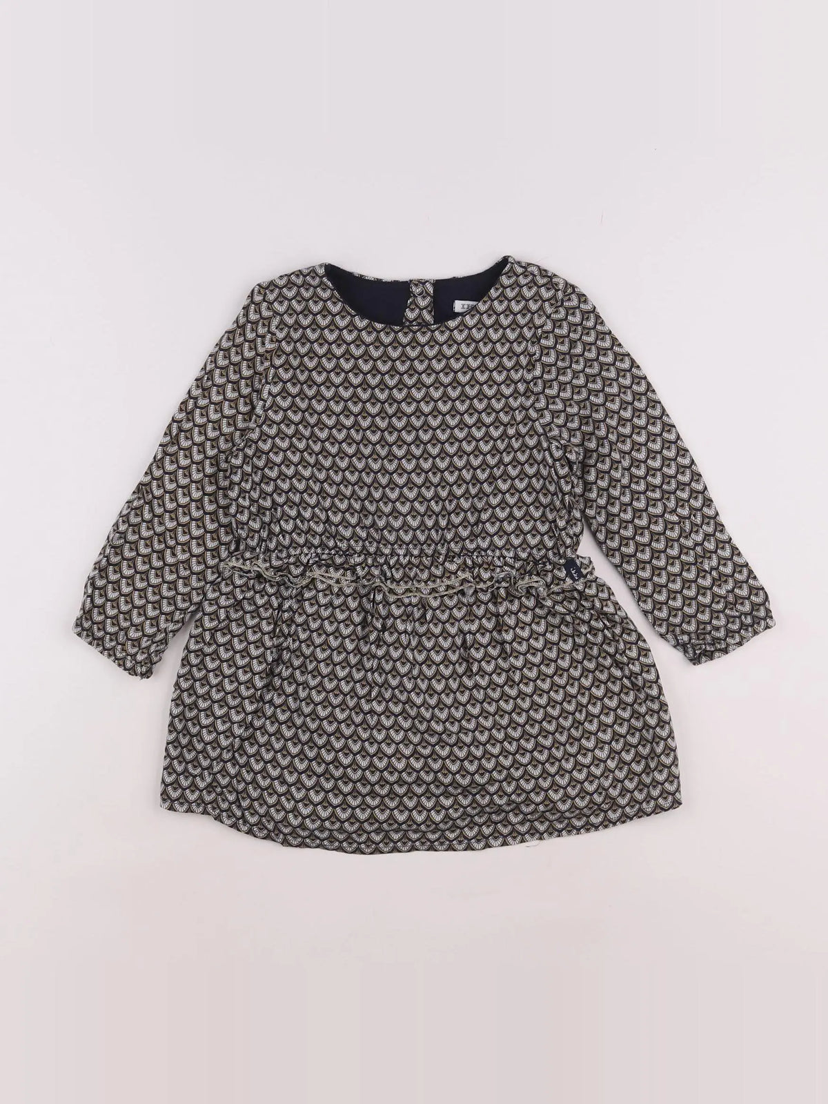 IKKS - robe gris - 2 ans
