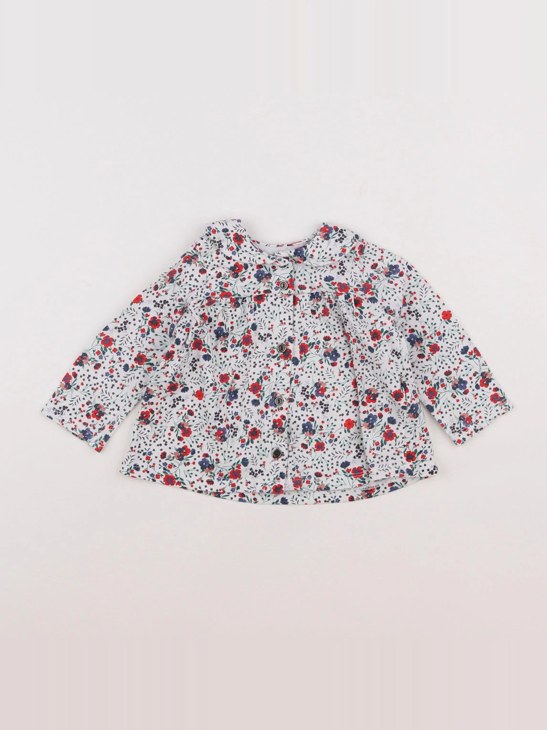 Vertbaudet - tee-shirt multicolore - 9 mois