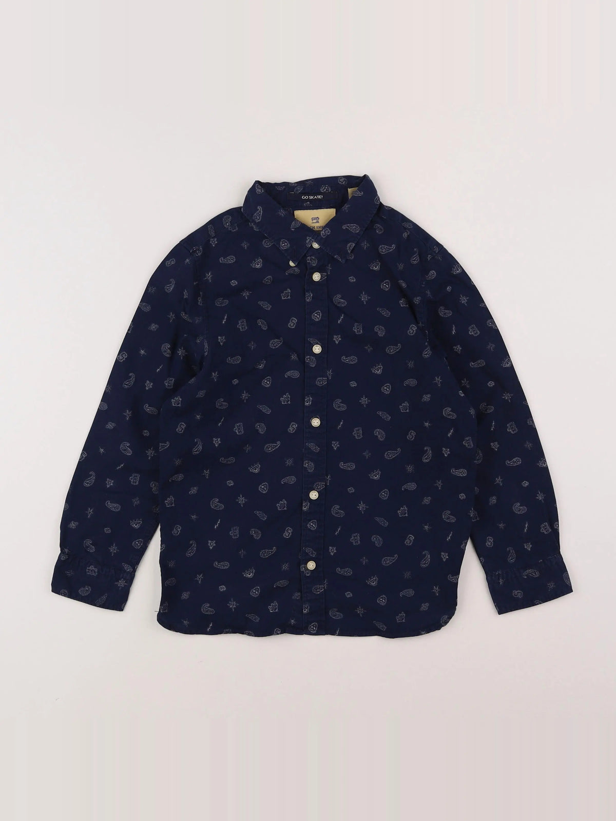 Scotch Shrunk - chemise bleu - 6 ans