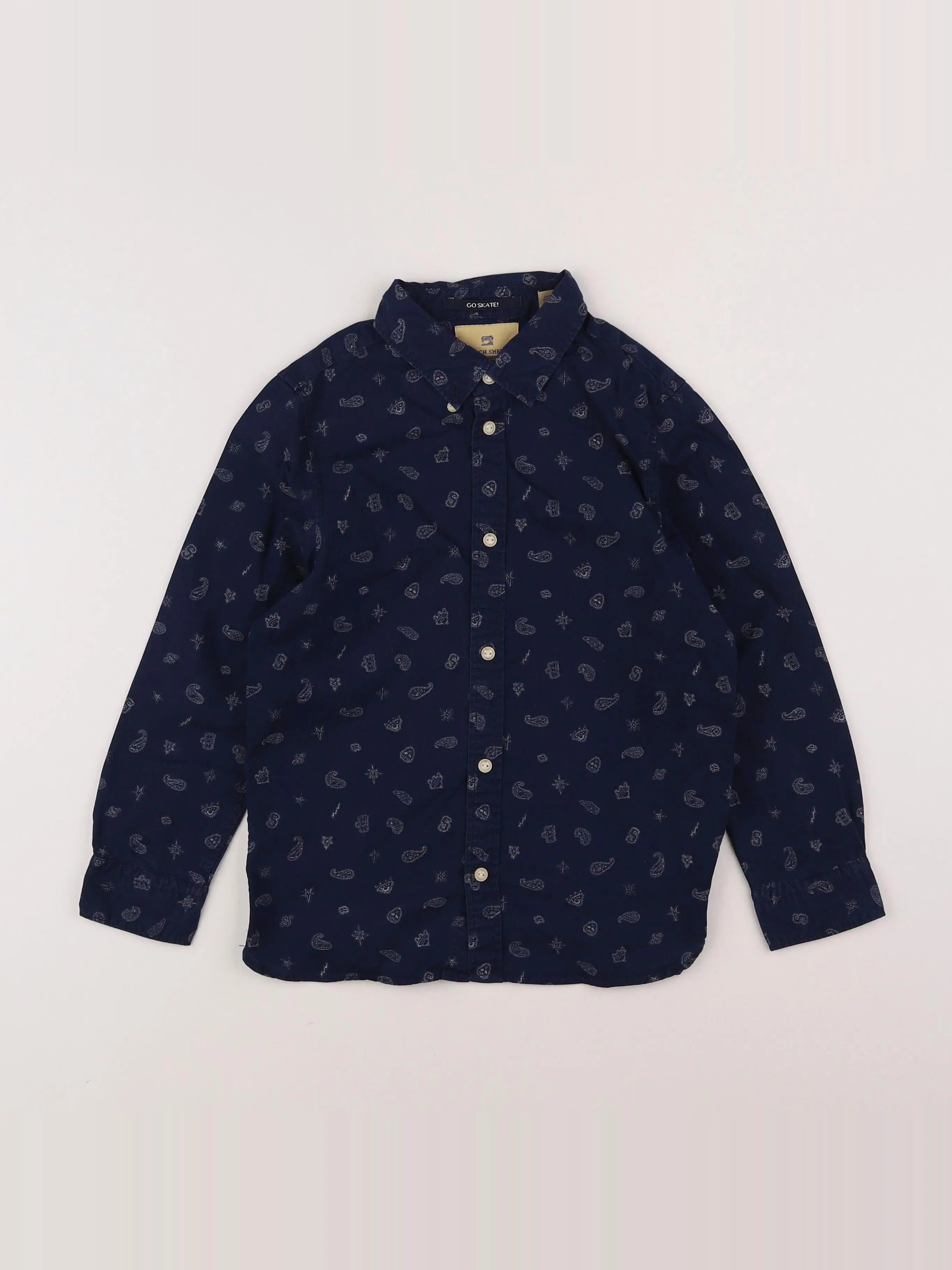 Scotch Shrunk - chemise bleu - 6 ans