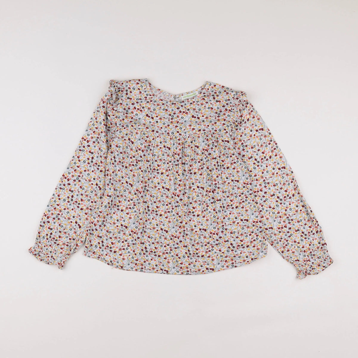 Vertbaudet - blouse multicolore - 8 ans