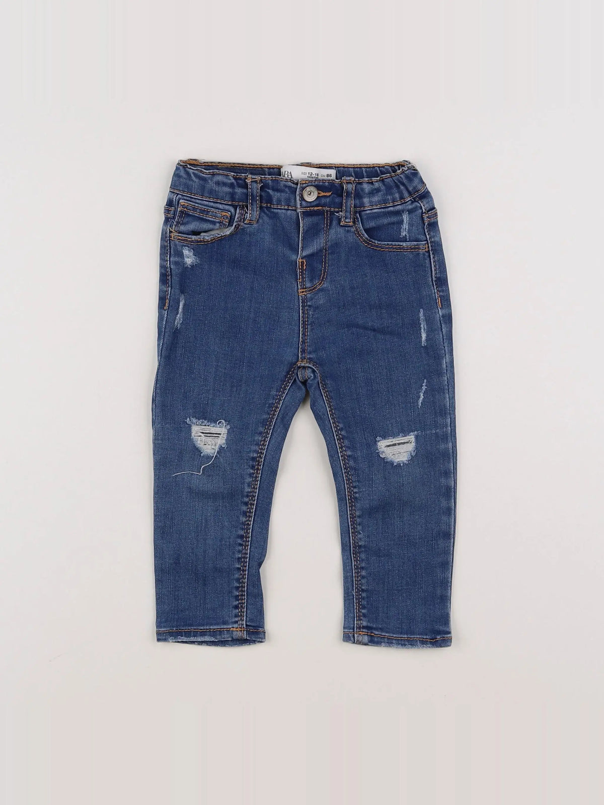 Zara - jean bleu - 12/18 mois
