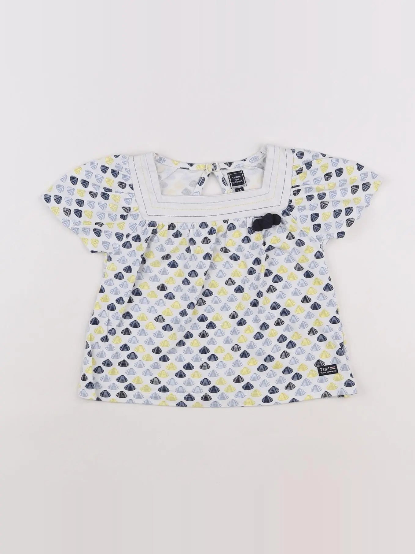 Terre de marins - tee-shirt blanc - 2 ans