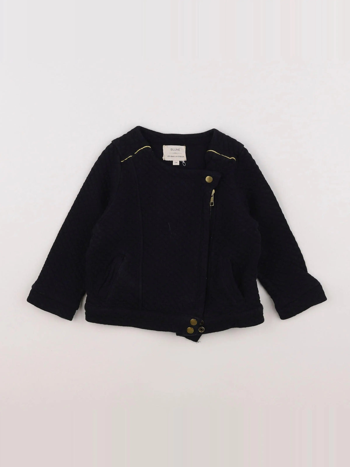 Blune - veste bleu - 2 ans