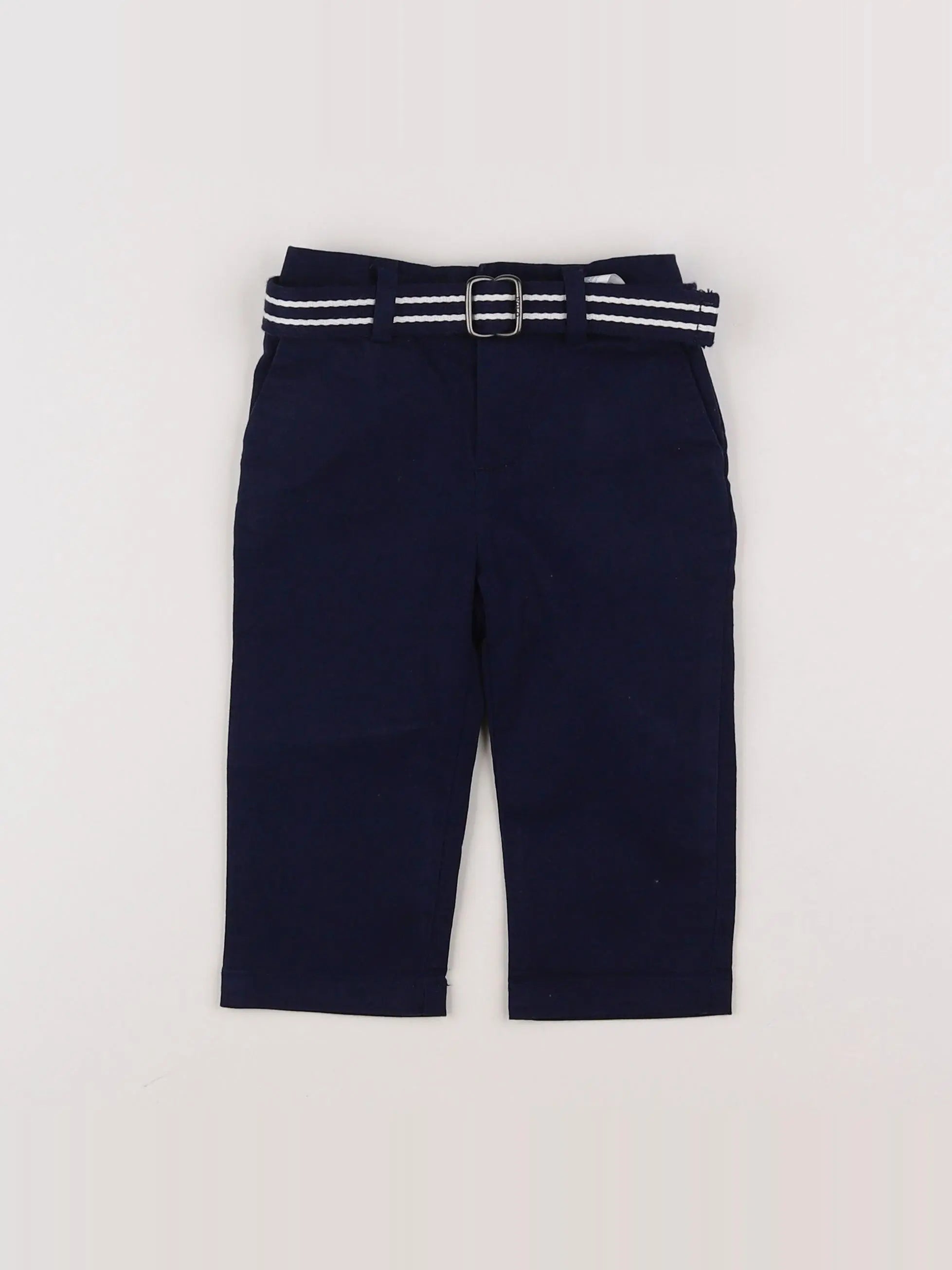 Ralph Lauren - pantalon bleu - 12 mois