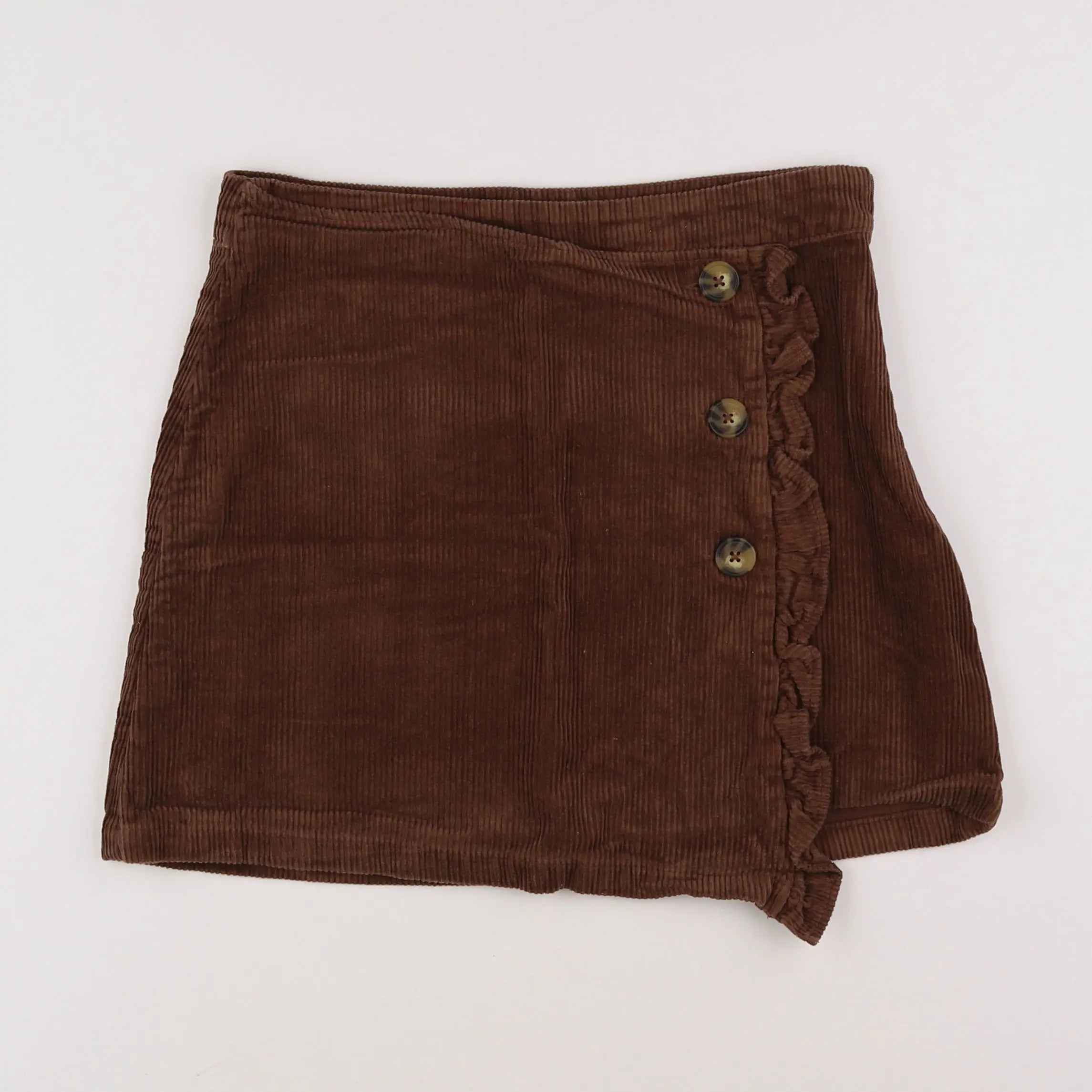 Vertbaudet - jupe marron - 12 ans