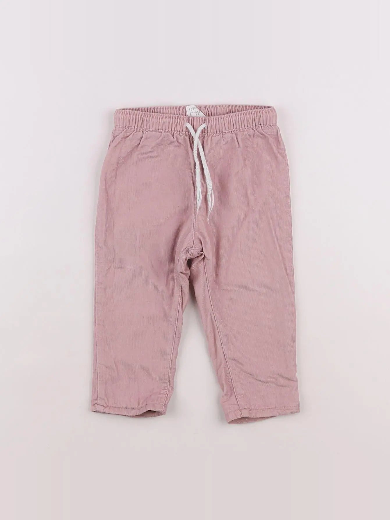 H&M - pantalon rose - 6/9 mois
