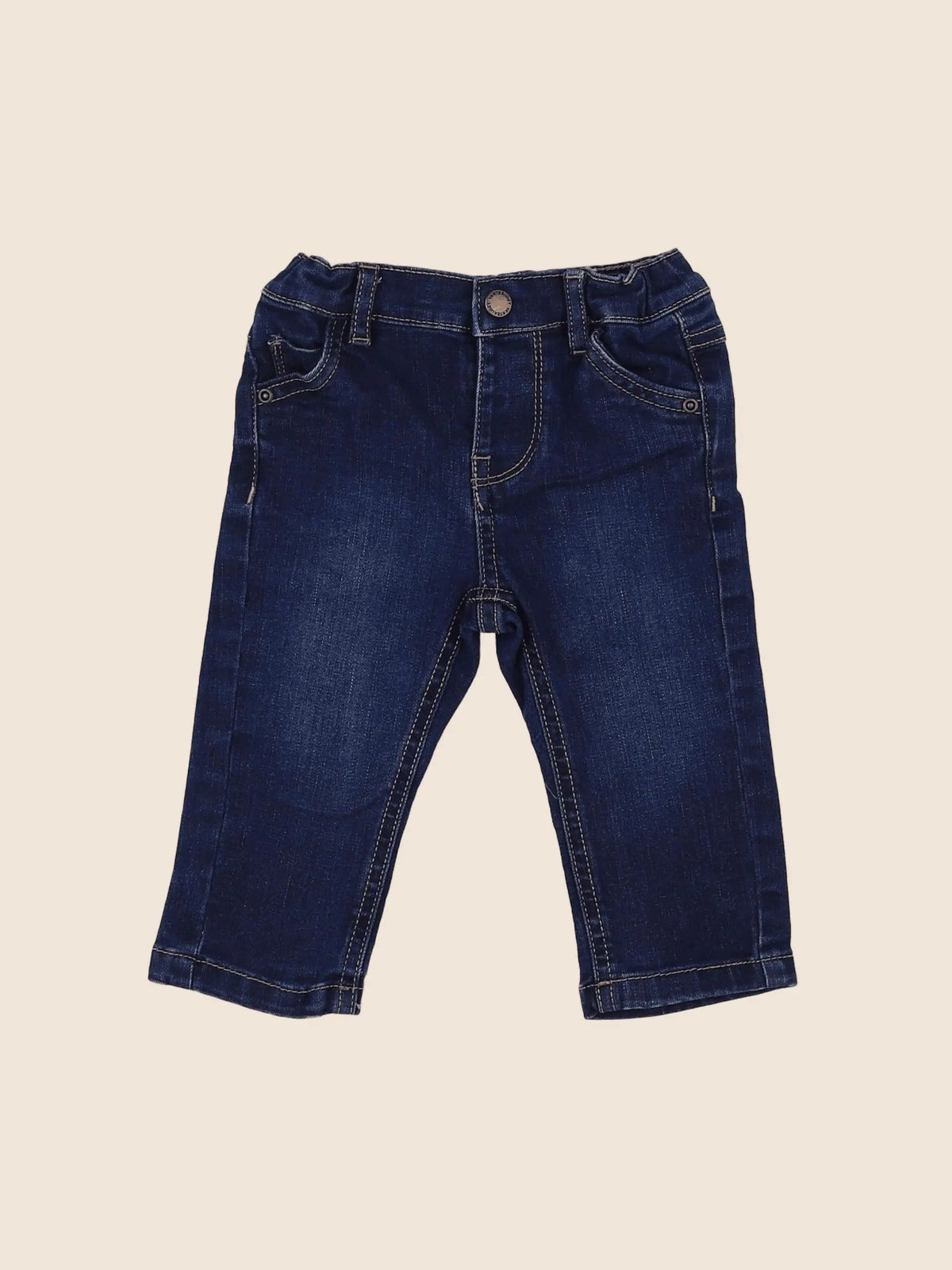 Vertbaudet - jean bleu - 9 mois