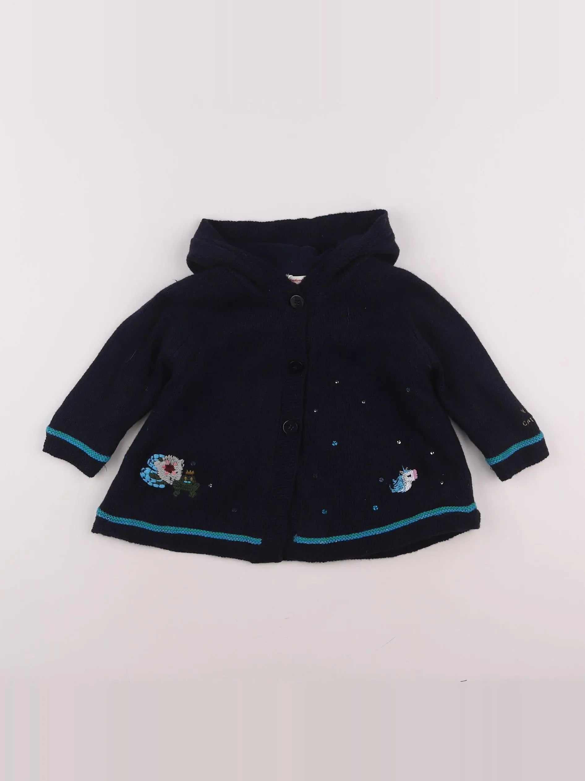 Catimini - veste bleu - 18 mois