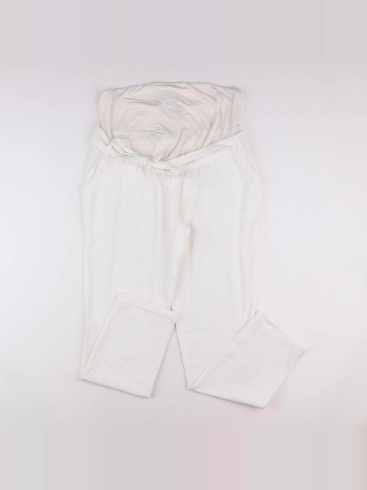 Vertbaudet - pantalon grossesse blanc - 42