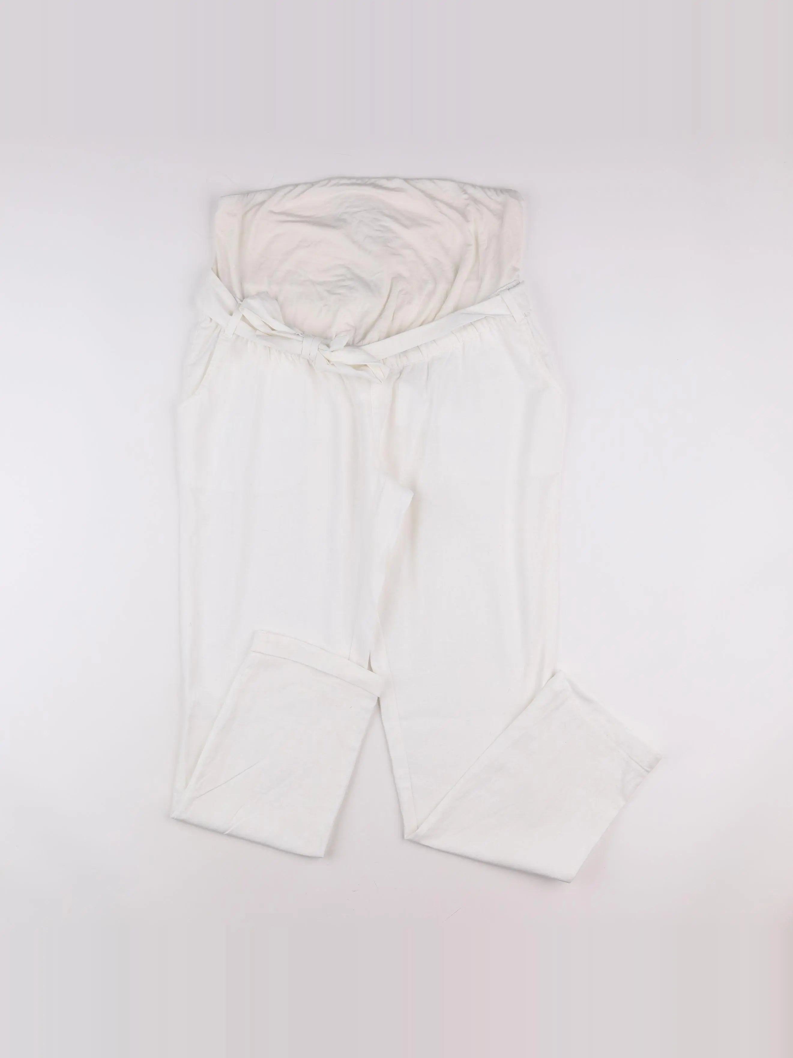 Vertbaudet - pantalon grossesse blanc - 42