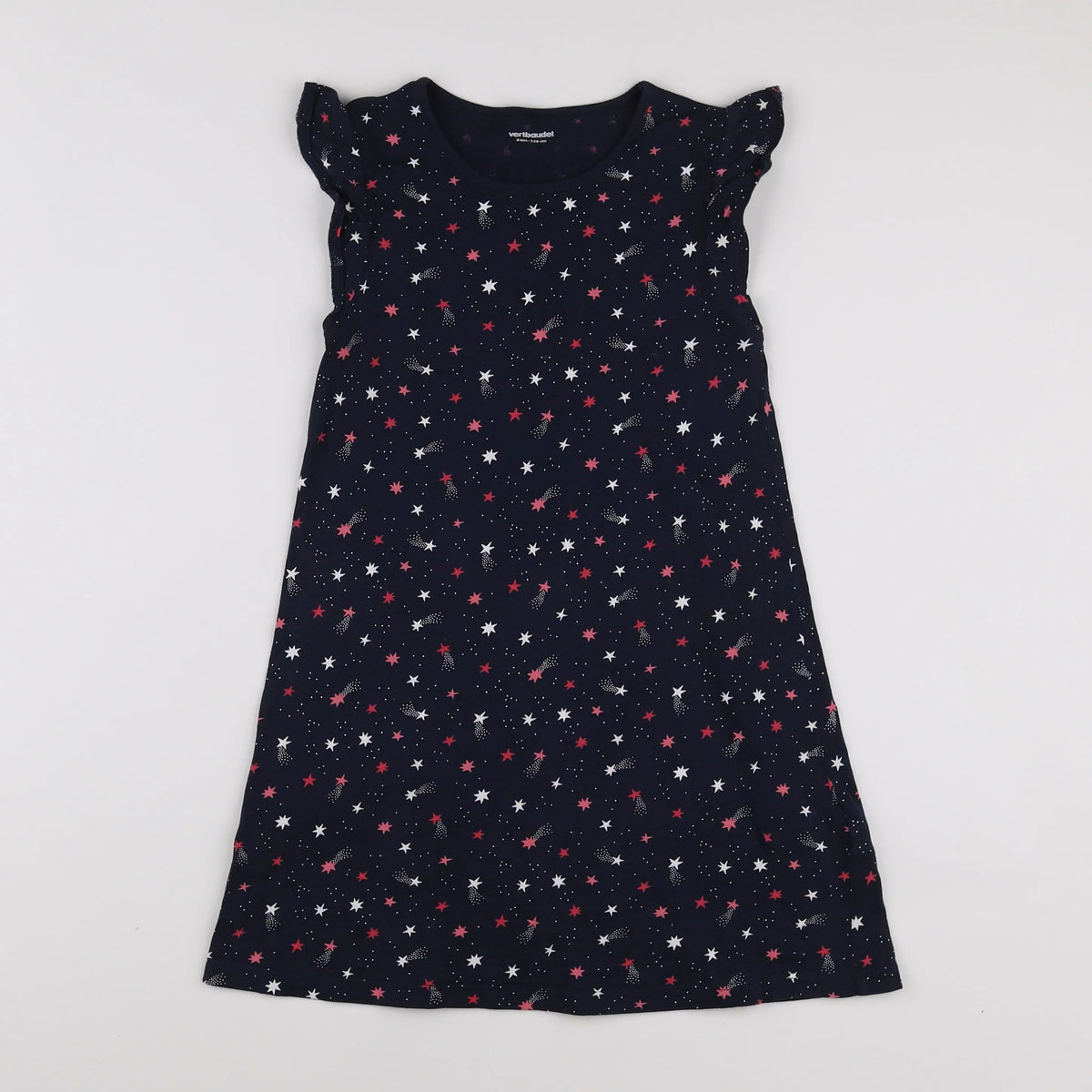 Vertbaudet - robe multicolore - 8 ans