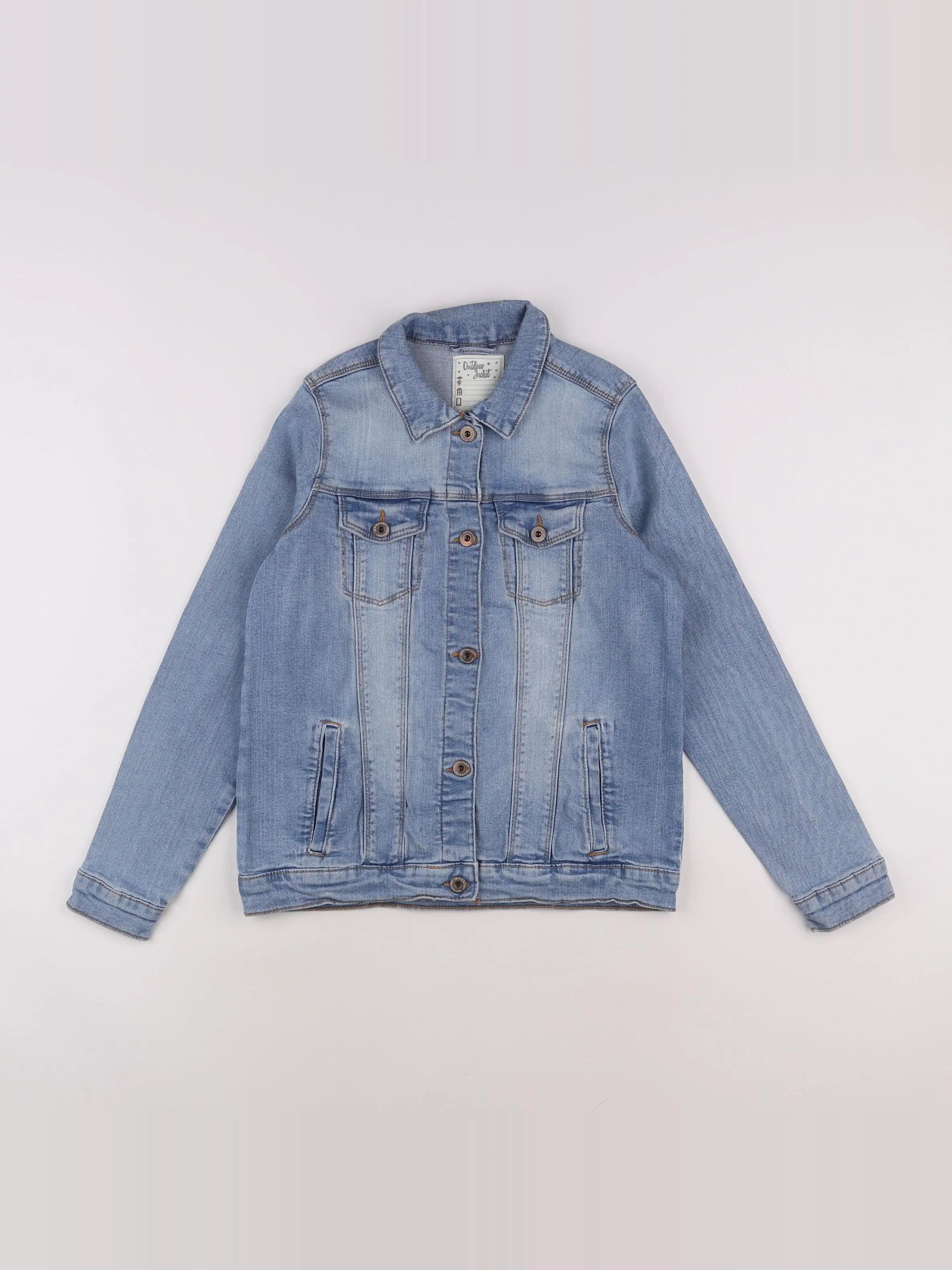 Vertbaudet - veste bleu - 12 ans