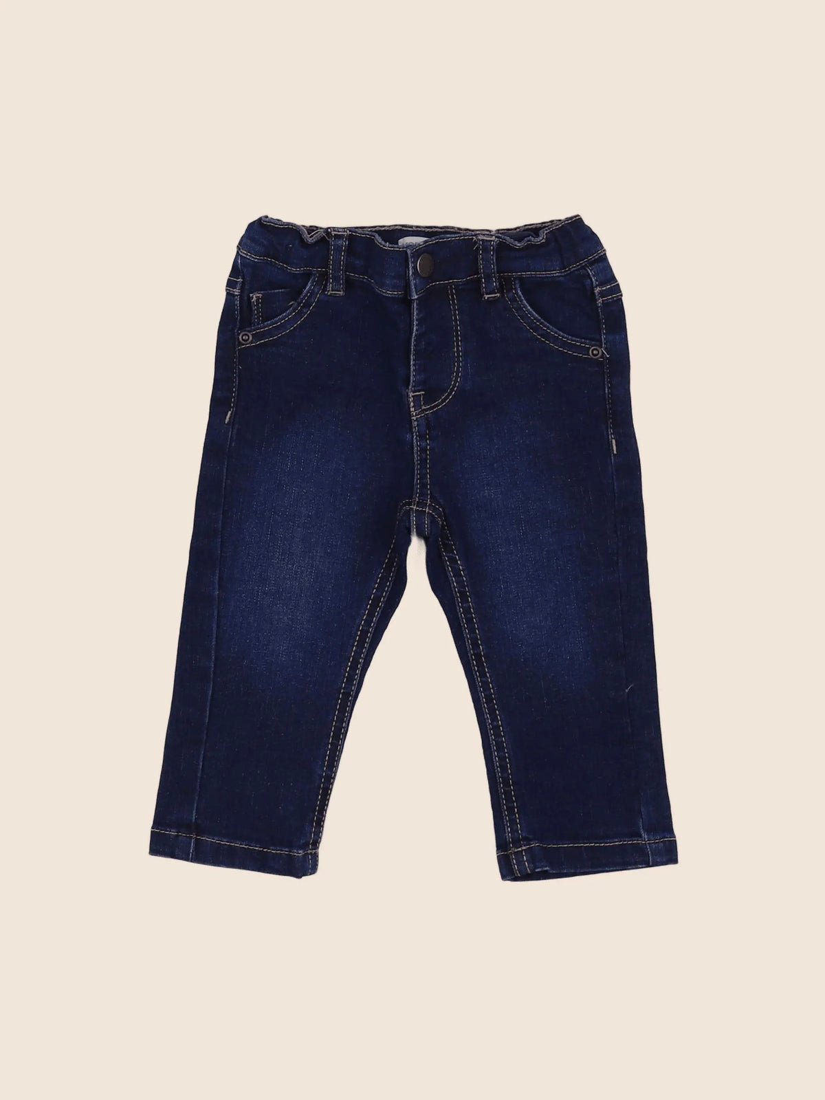 Vertbaudet - jean bleu - 9 mois