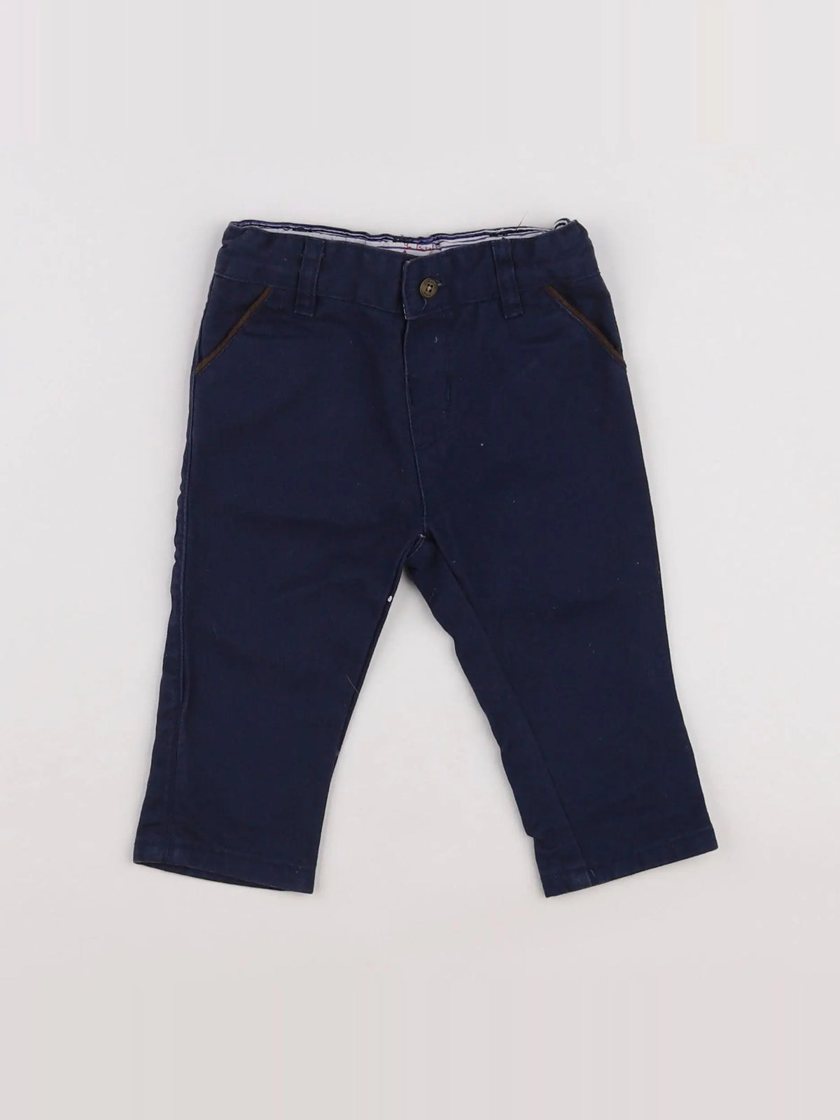 Cyrillus - pantalon bleu - 6 mois