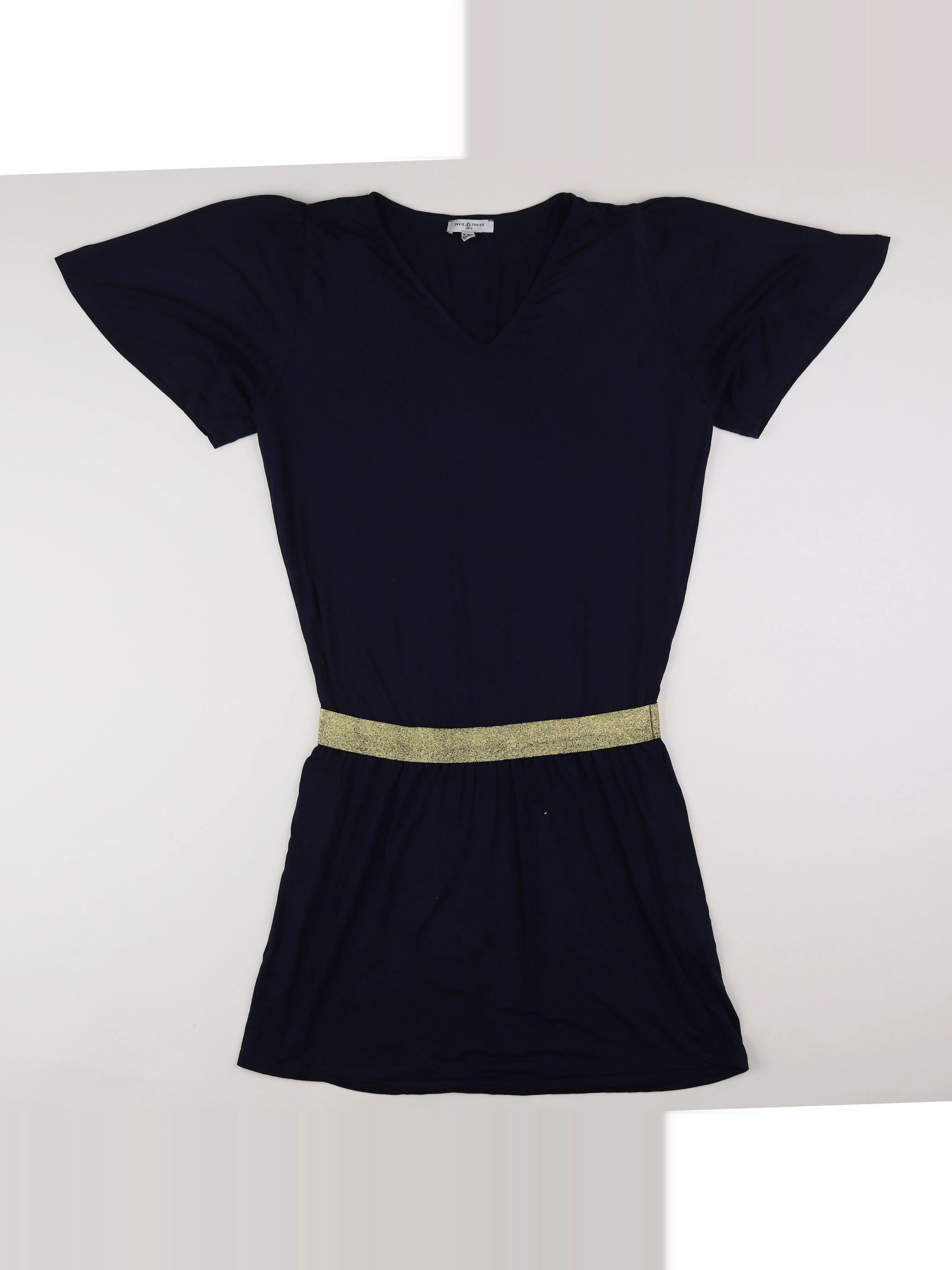 Envie de fraise - robe grossesse bleu - 36 à 38