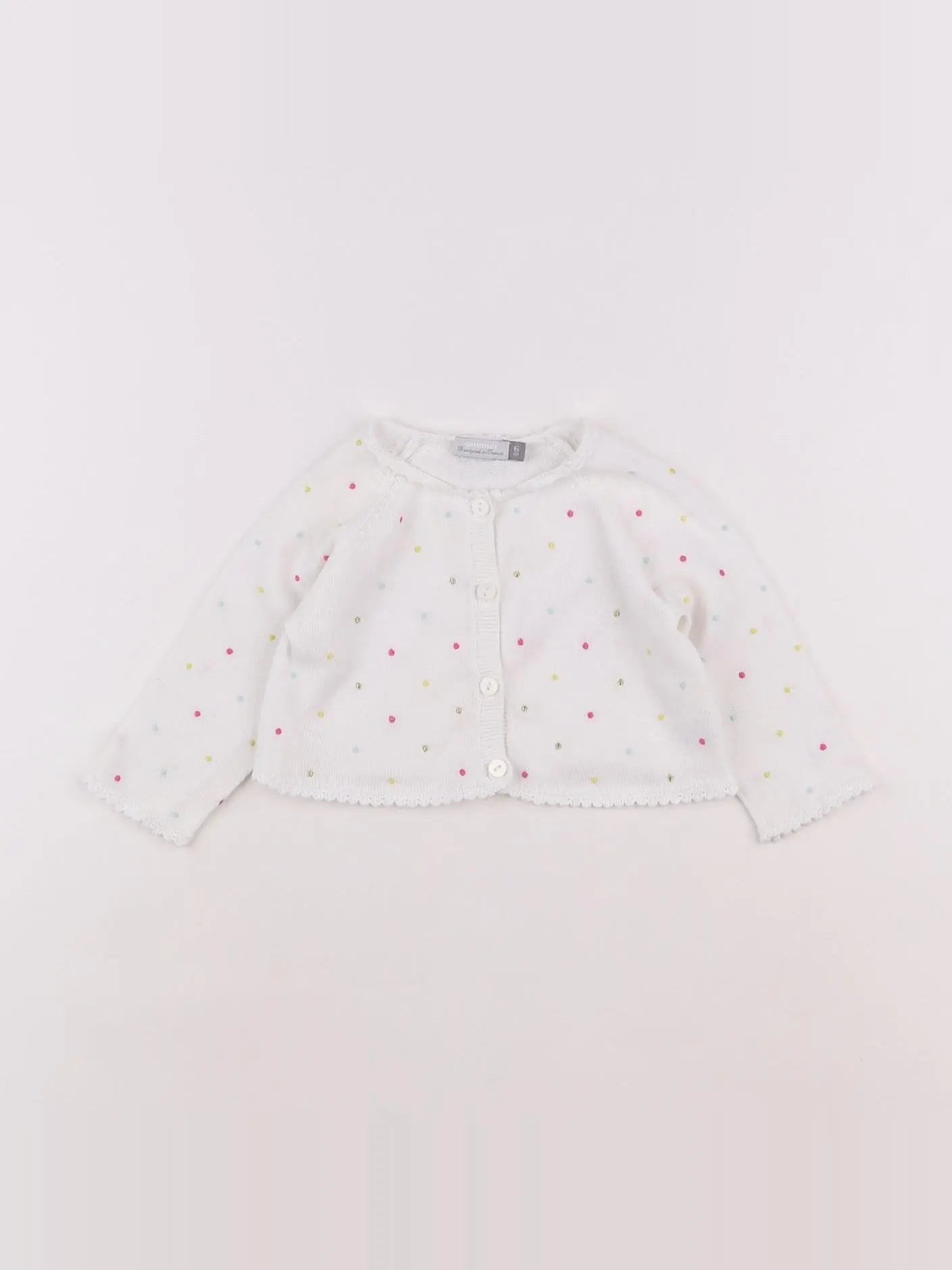 Catimini - gilet multicolore - 6 mois