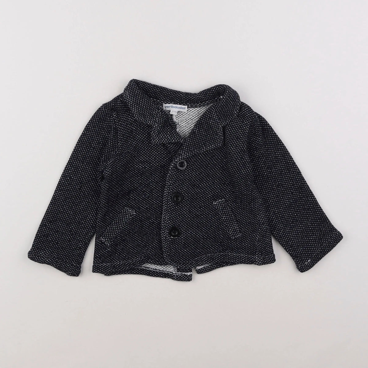 Vertbaudet - veste bleu - 18 mois