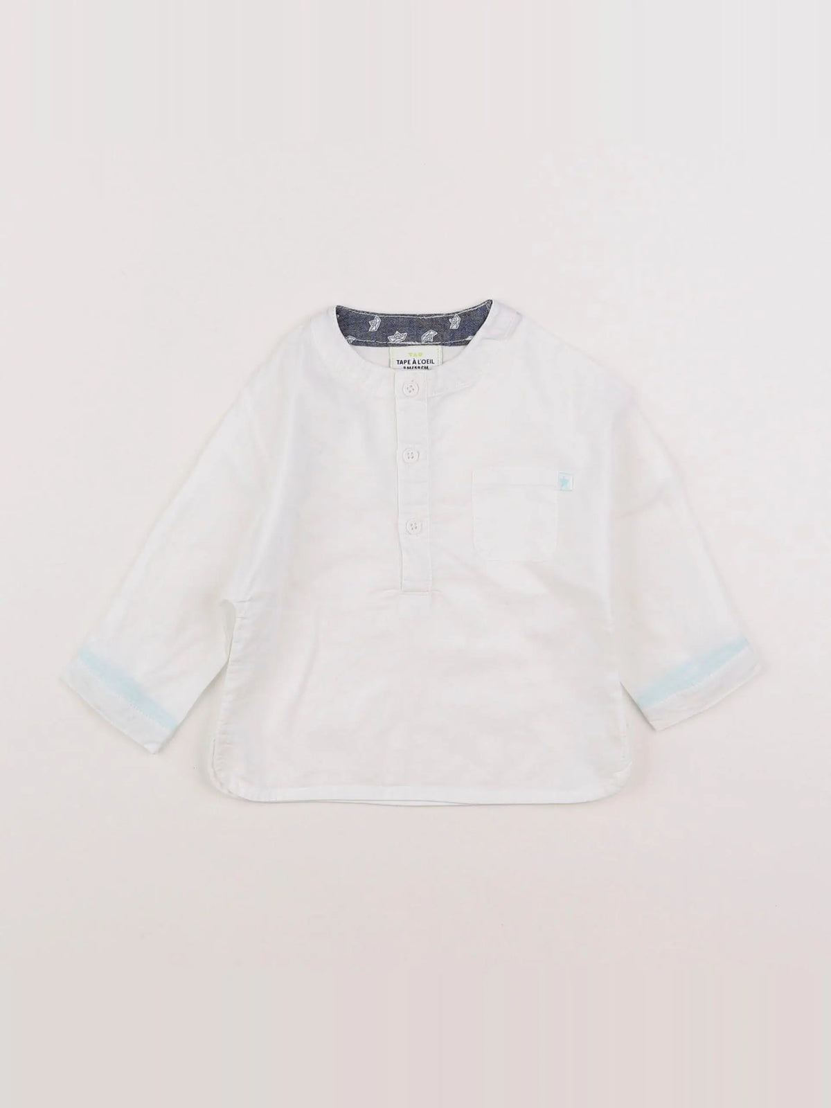 Tape à l'oeil - chemise blanc - 3 mois
