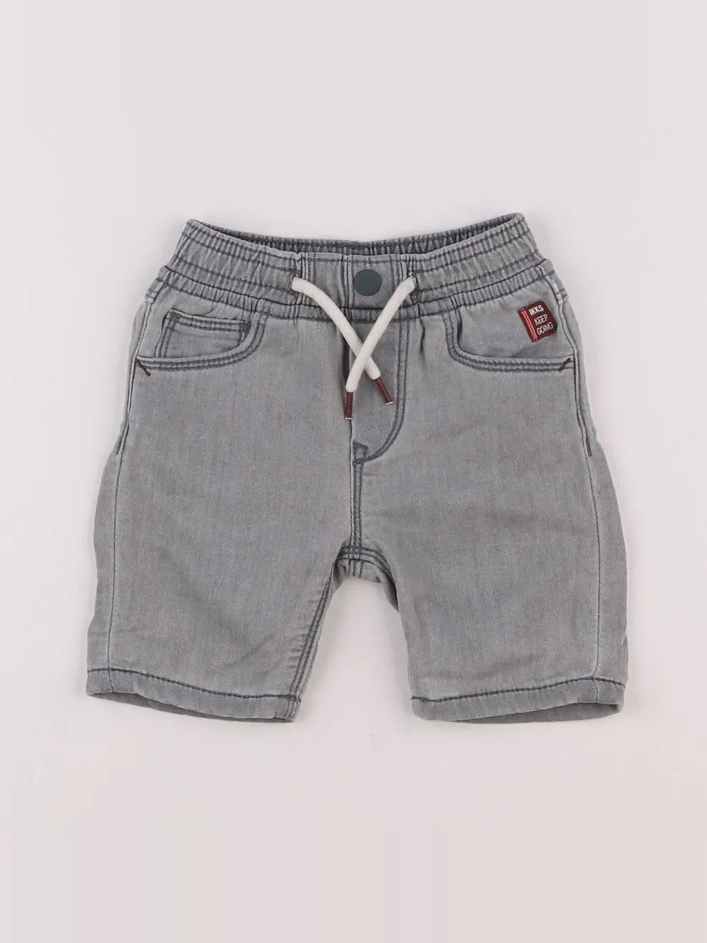 IKKS - short gris - 6 mois