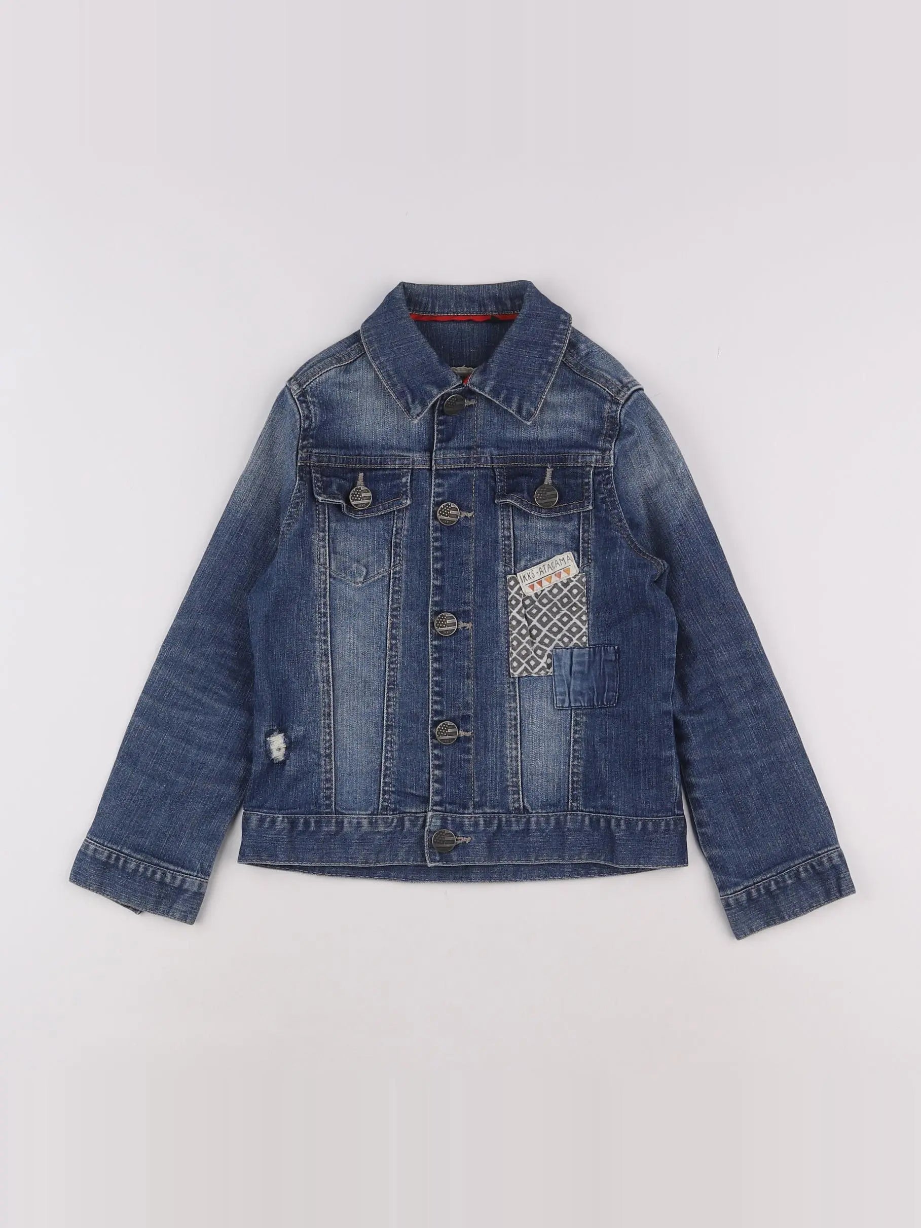 IKKS - veste bleu - 6 ans