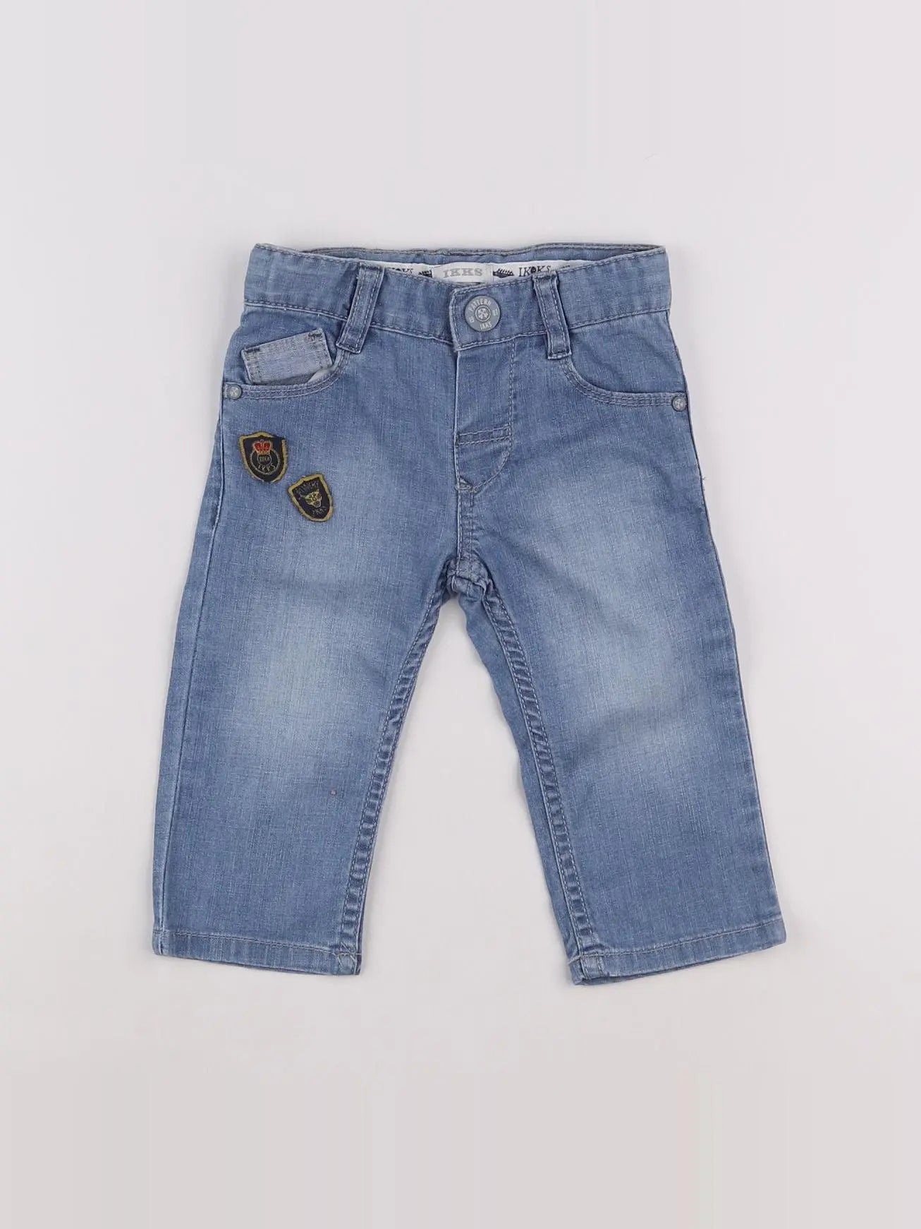 IKKS - jean bleu - 6 mois