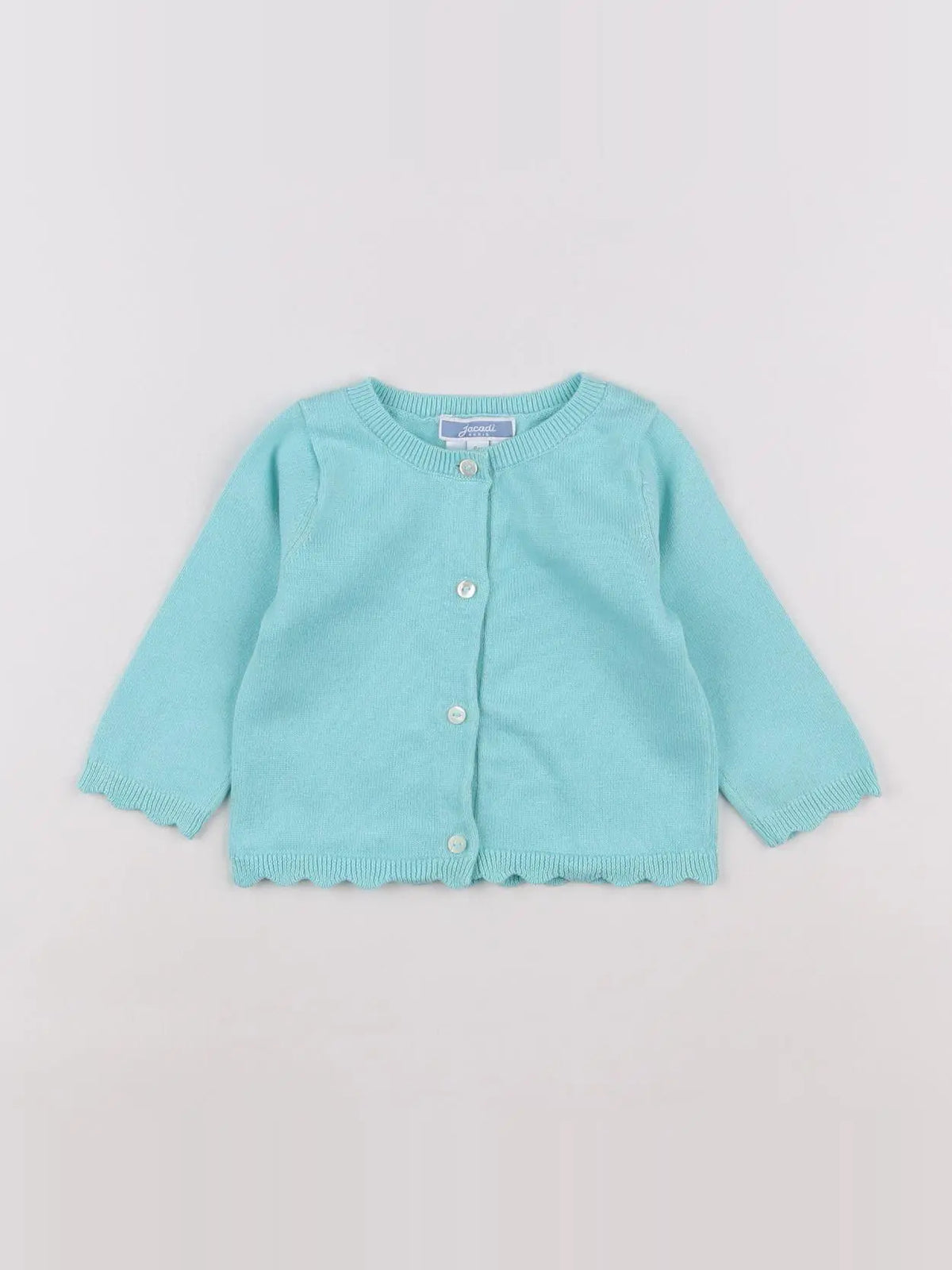 Jacadi - gilet bleu - 6 mois