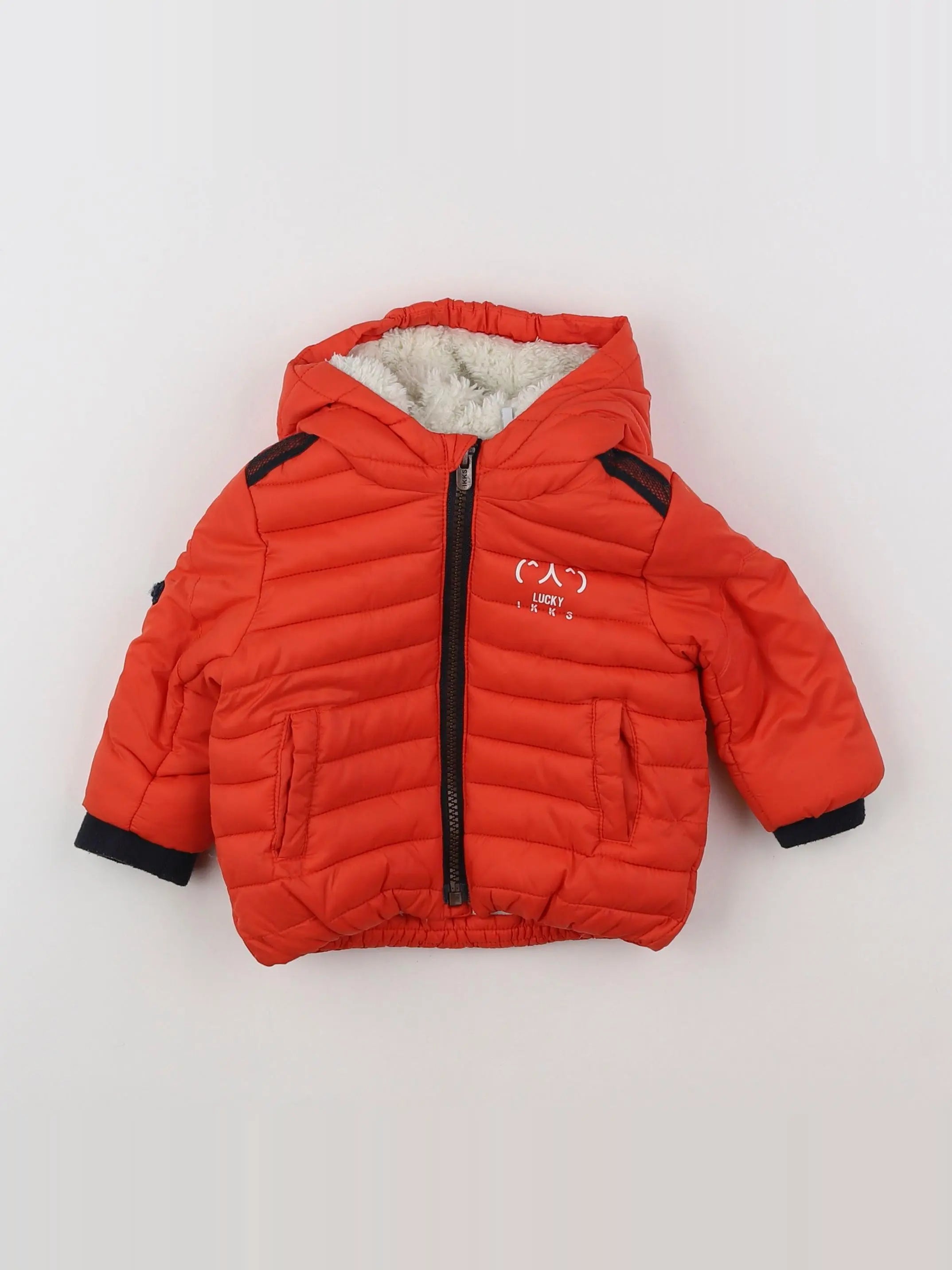 IKKS - doudoune orange - 6 mois