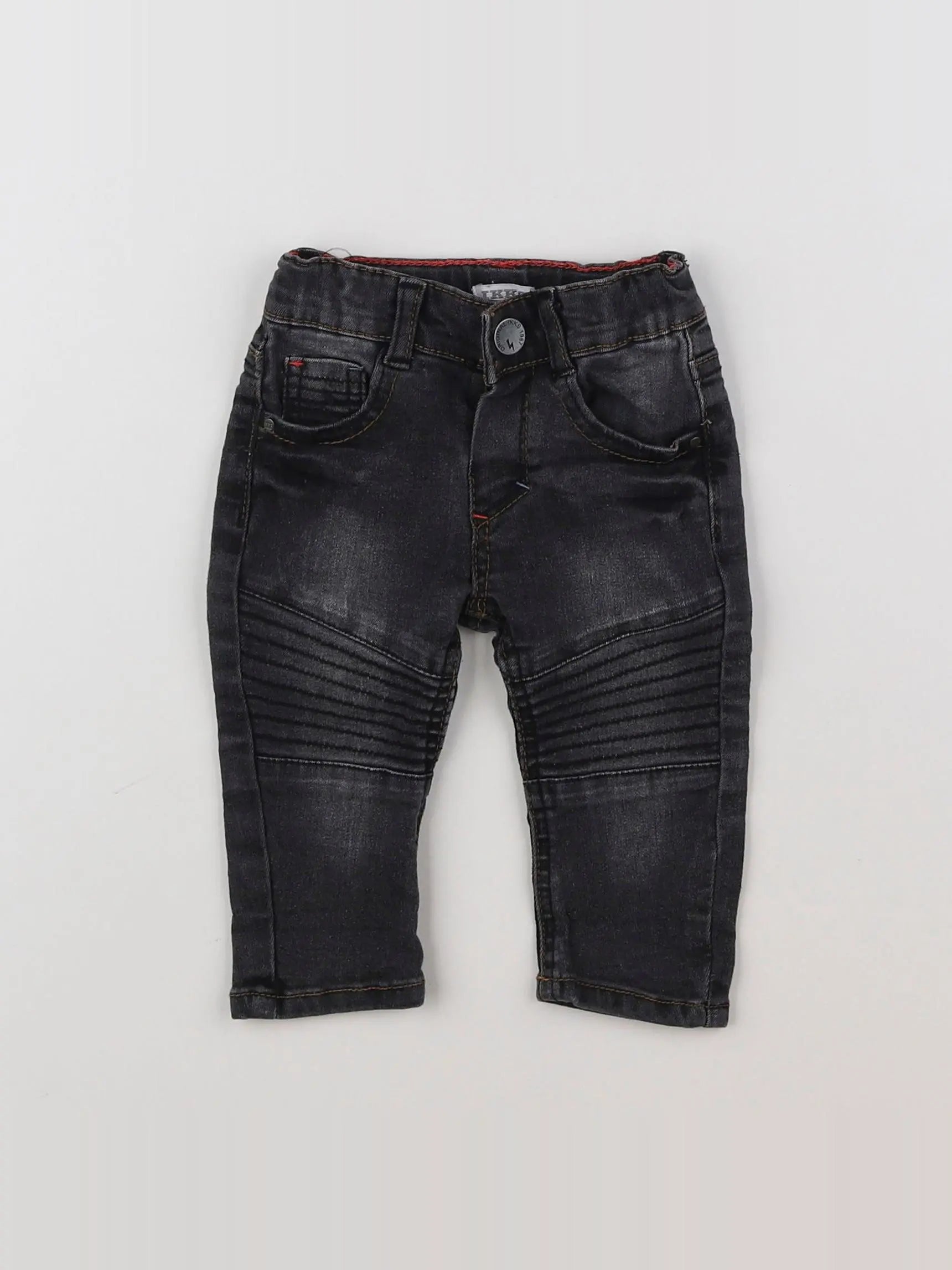IKKS - jean gris - 6 mois