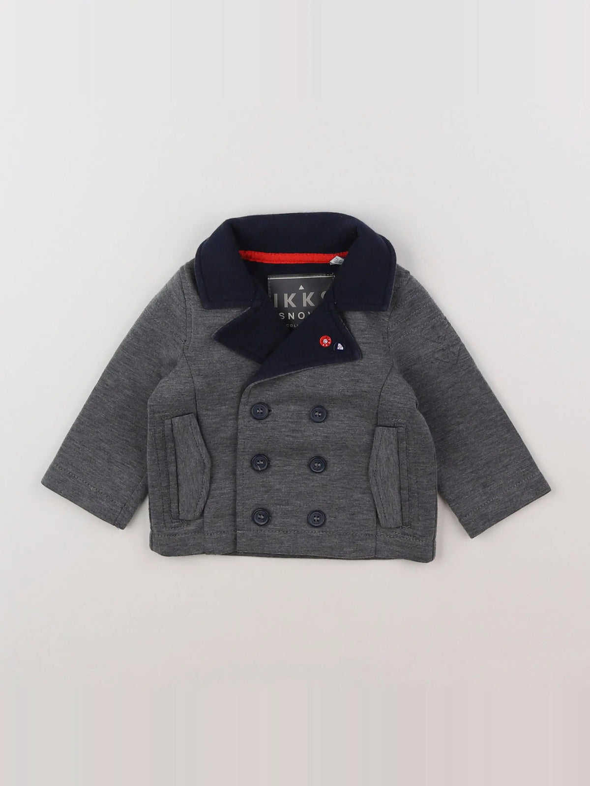 IKKS - veste gris - 6 mois