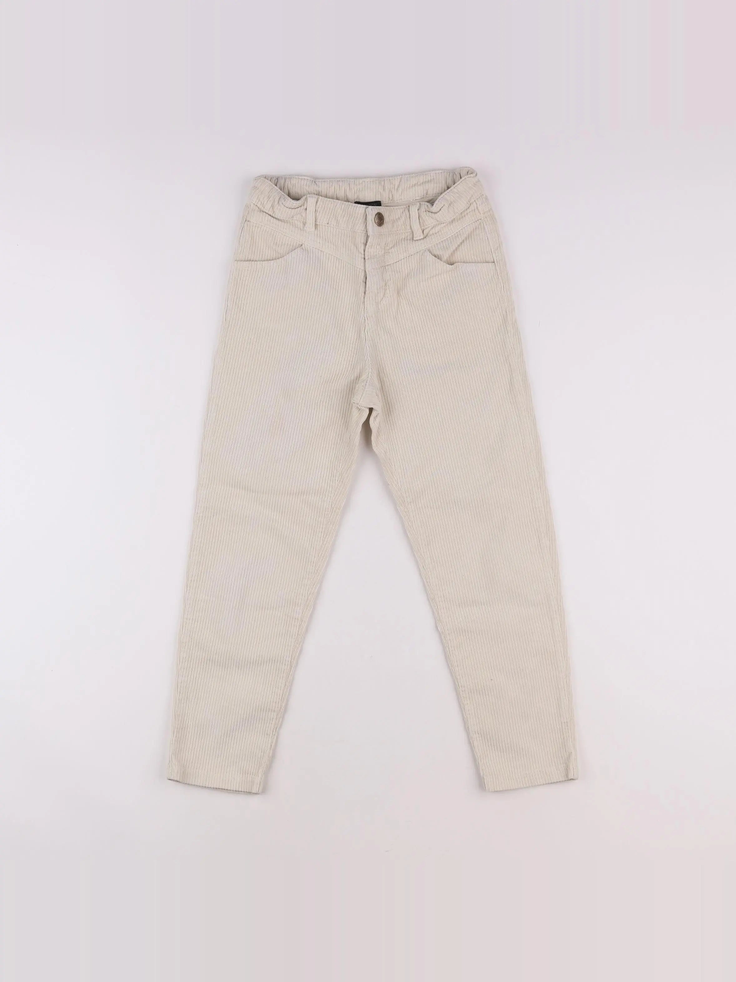 IKKS - pantalon beige - 8 ans