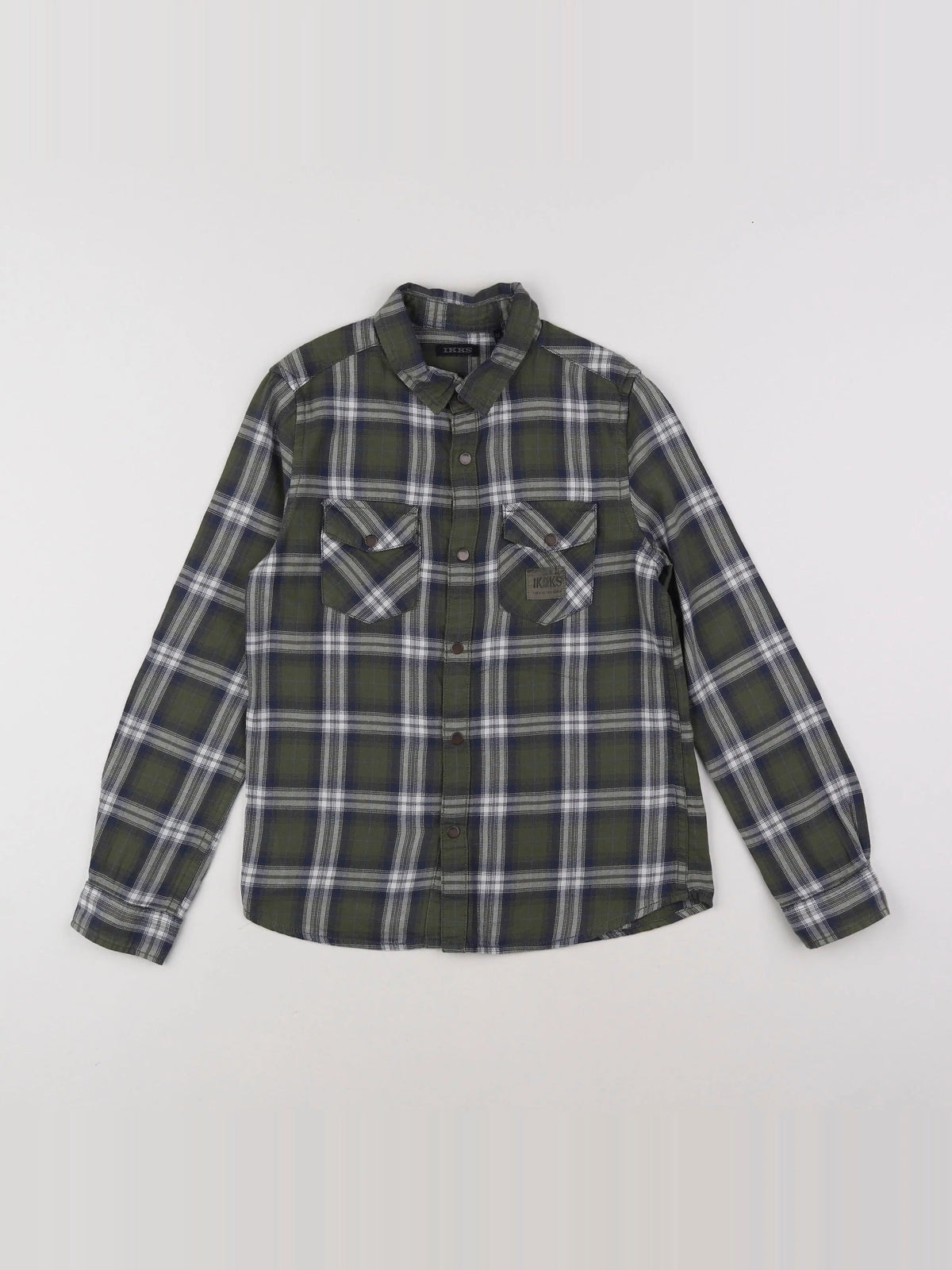 IKKS - chemise vert - 8 ans
