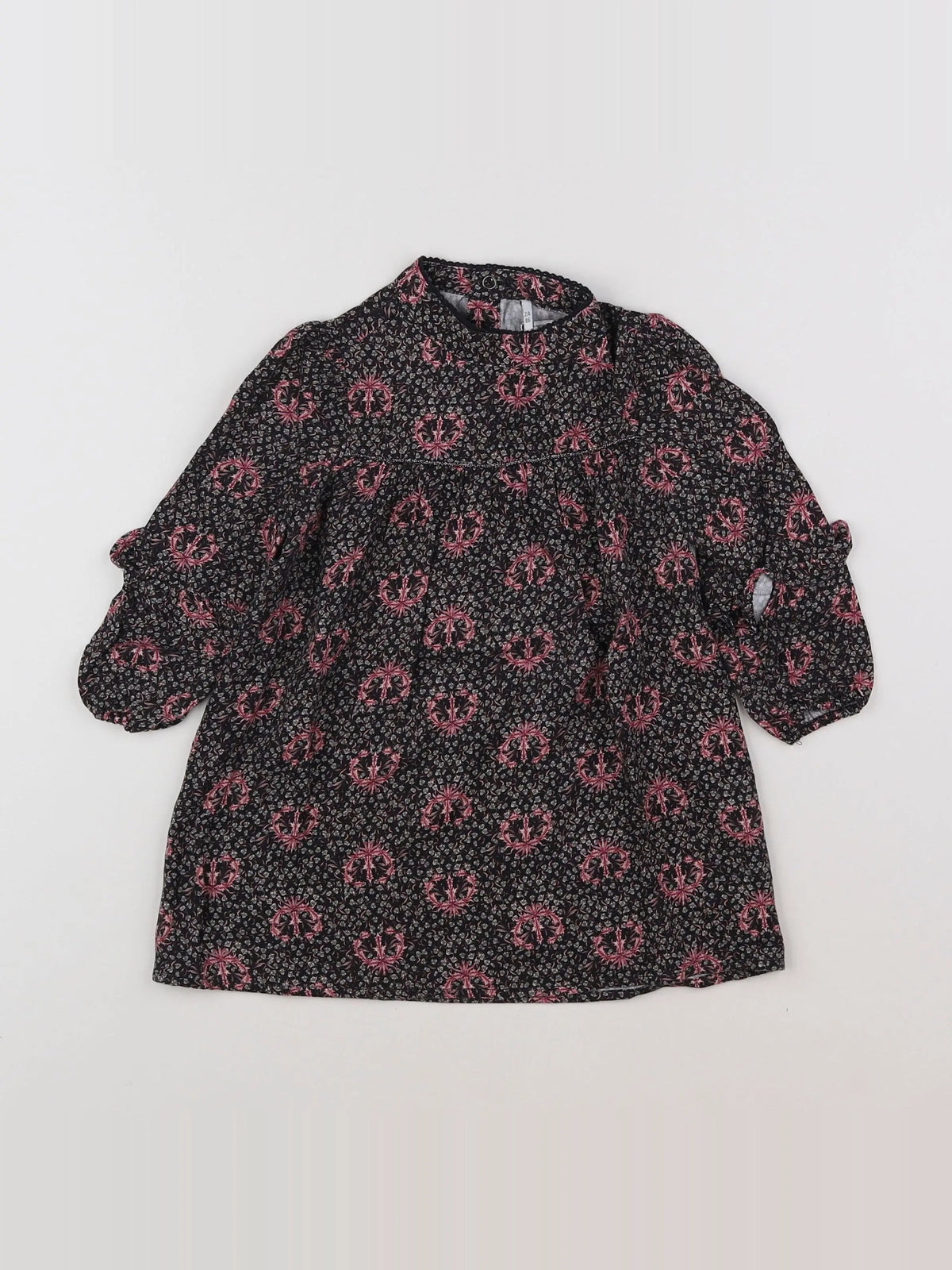 IKKS - robe noir - 2 ans