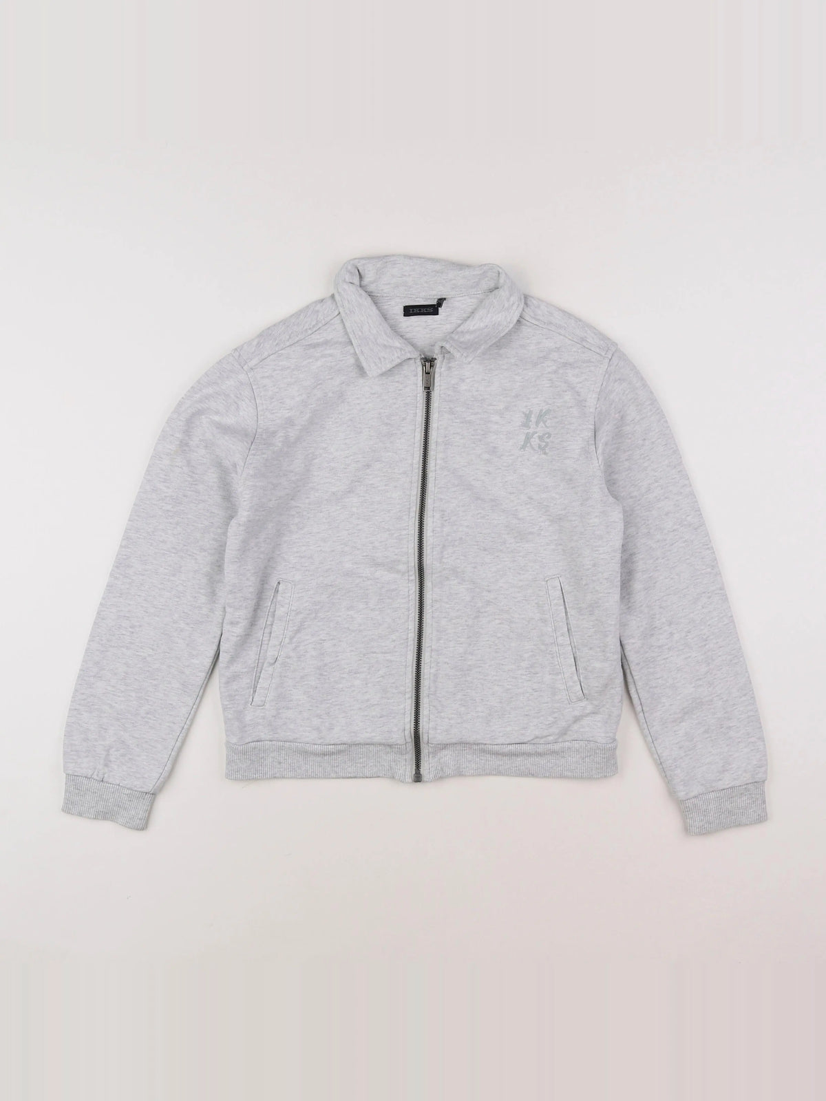 IKKS - veste gris - 10 ans