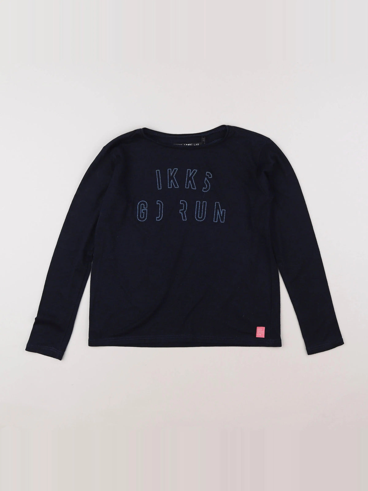 IKKS - tee-shirt bleu - 10 ans