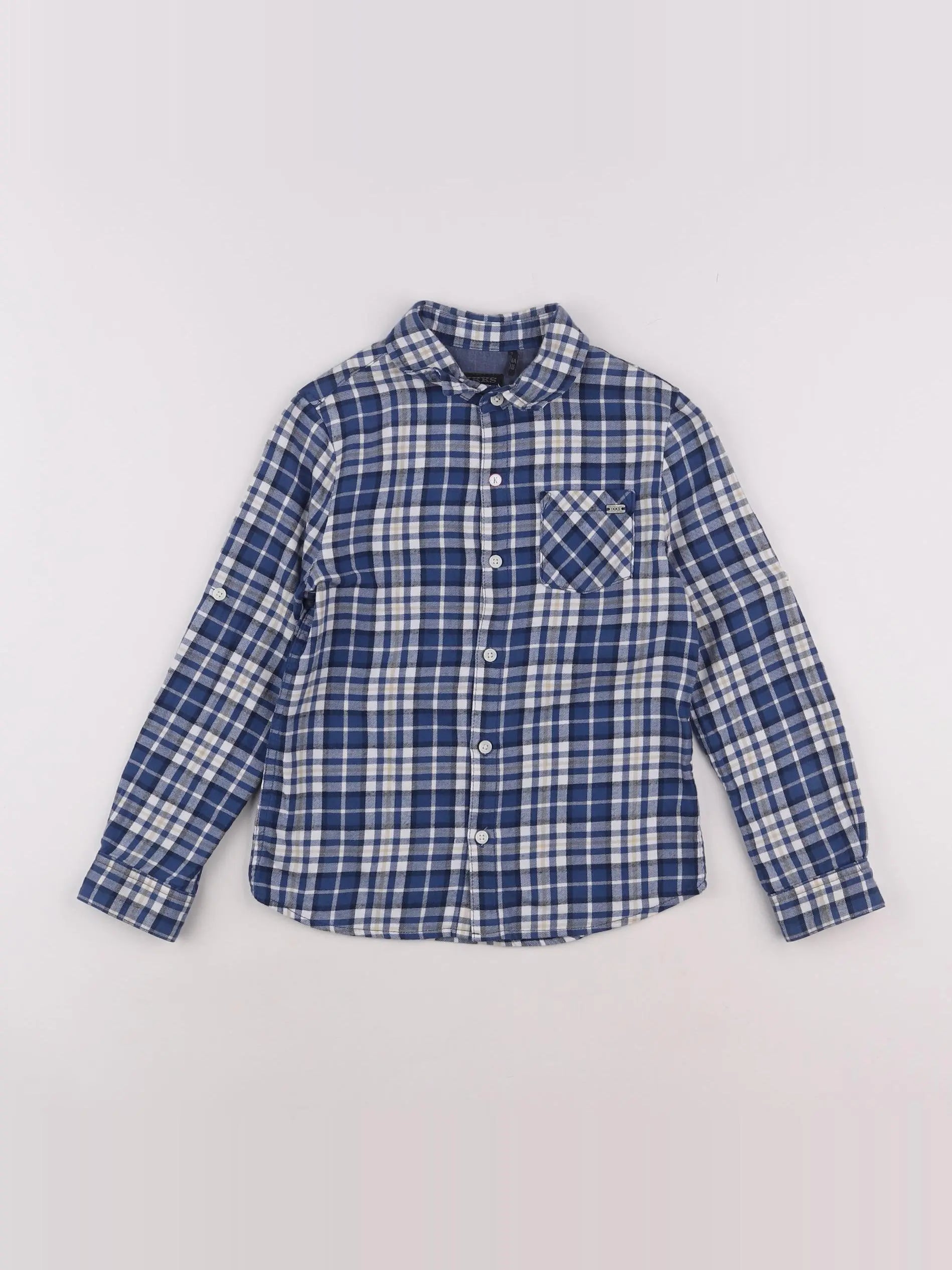 IKKS - chemise bleu - 6 ans