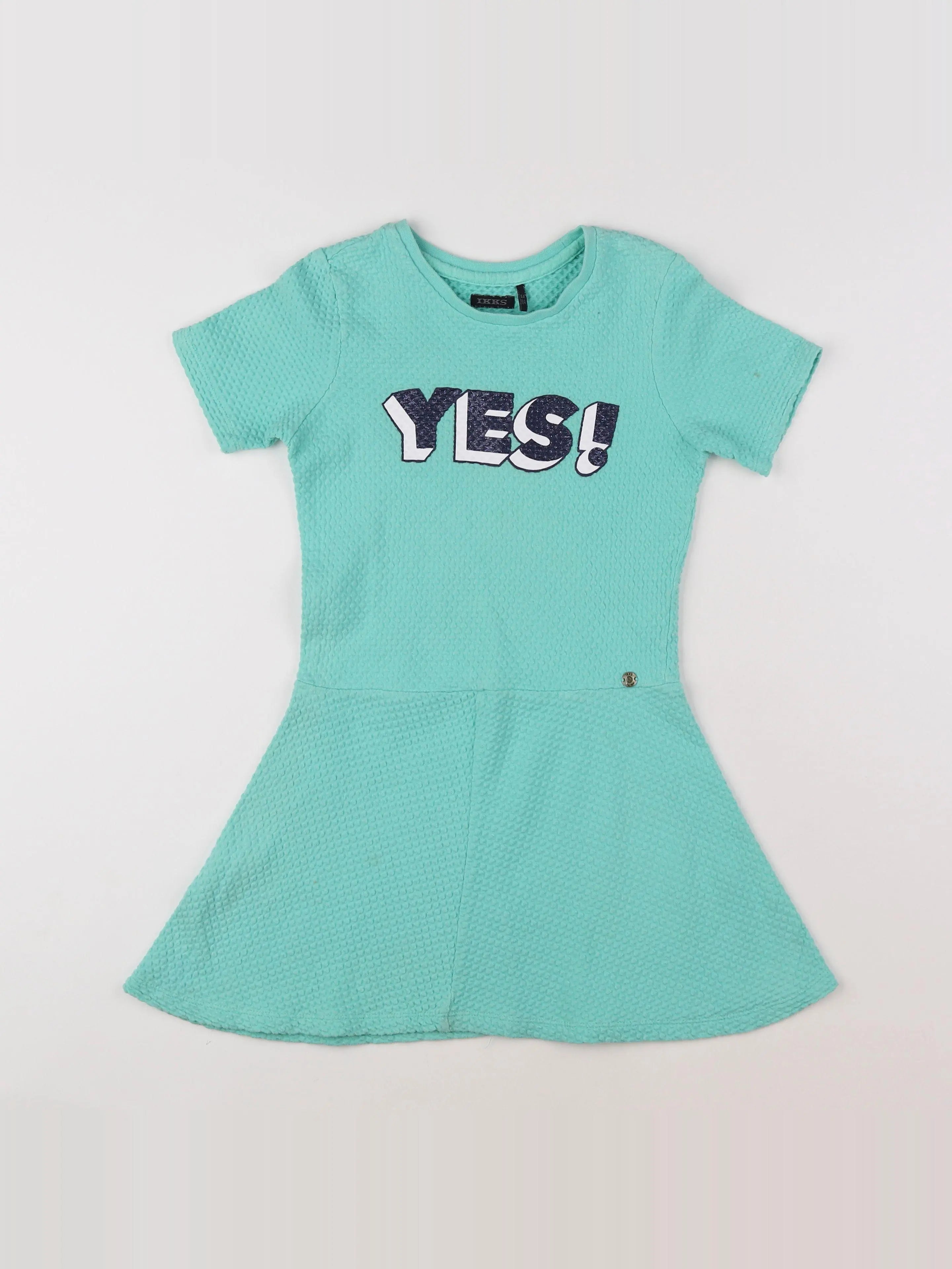IKKS - robe vert - 6 ans