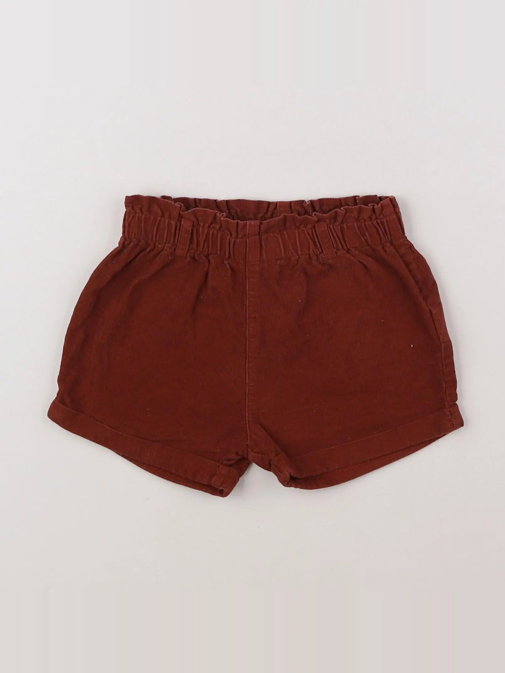 La Redoute - short rouge - 12 mois