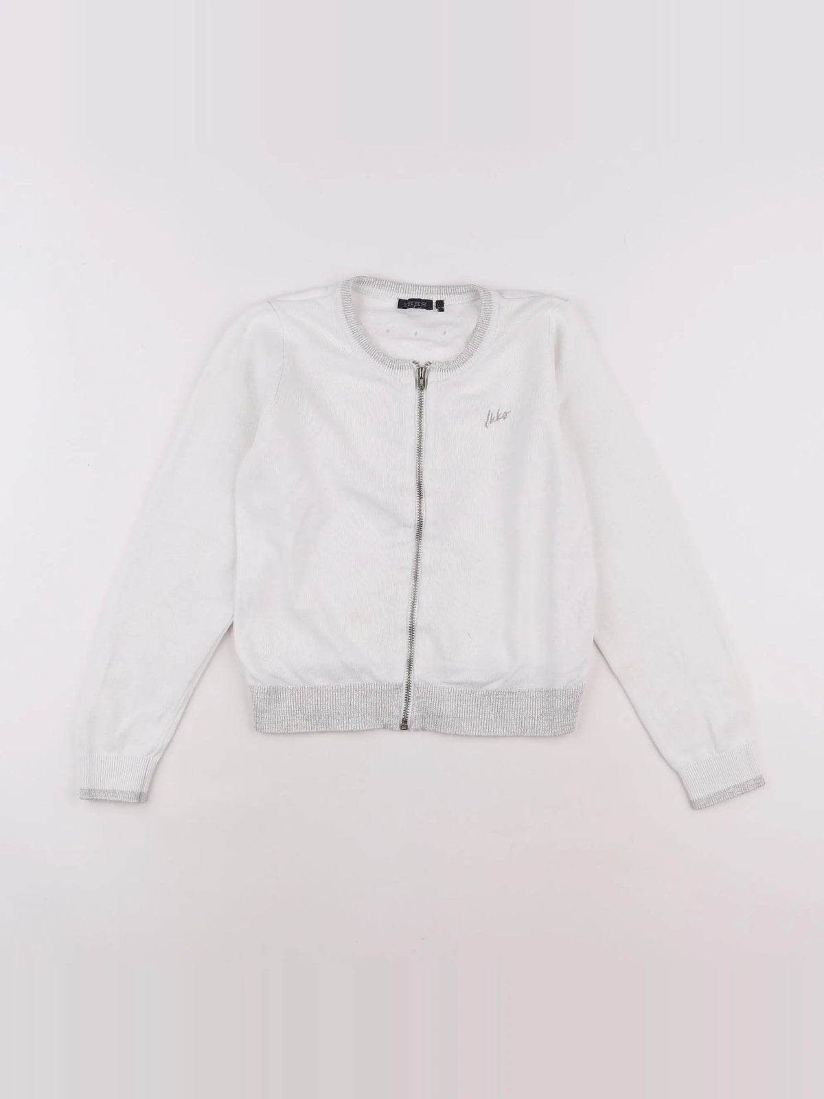 IKKS - pull blanc - 8 ans