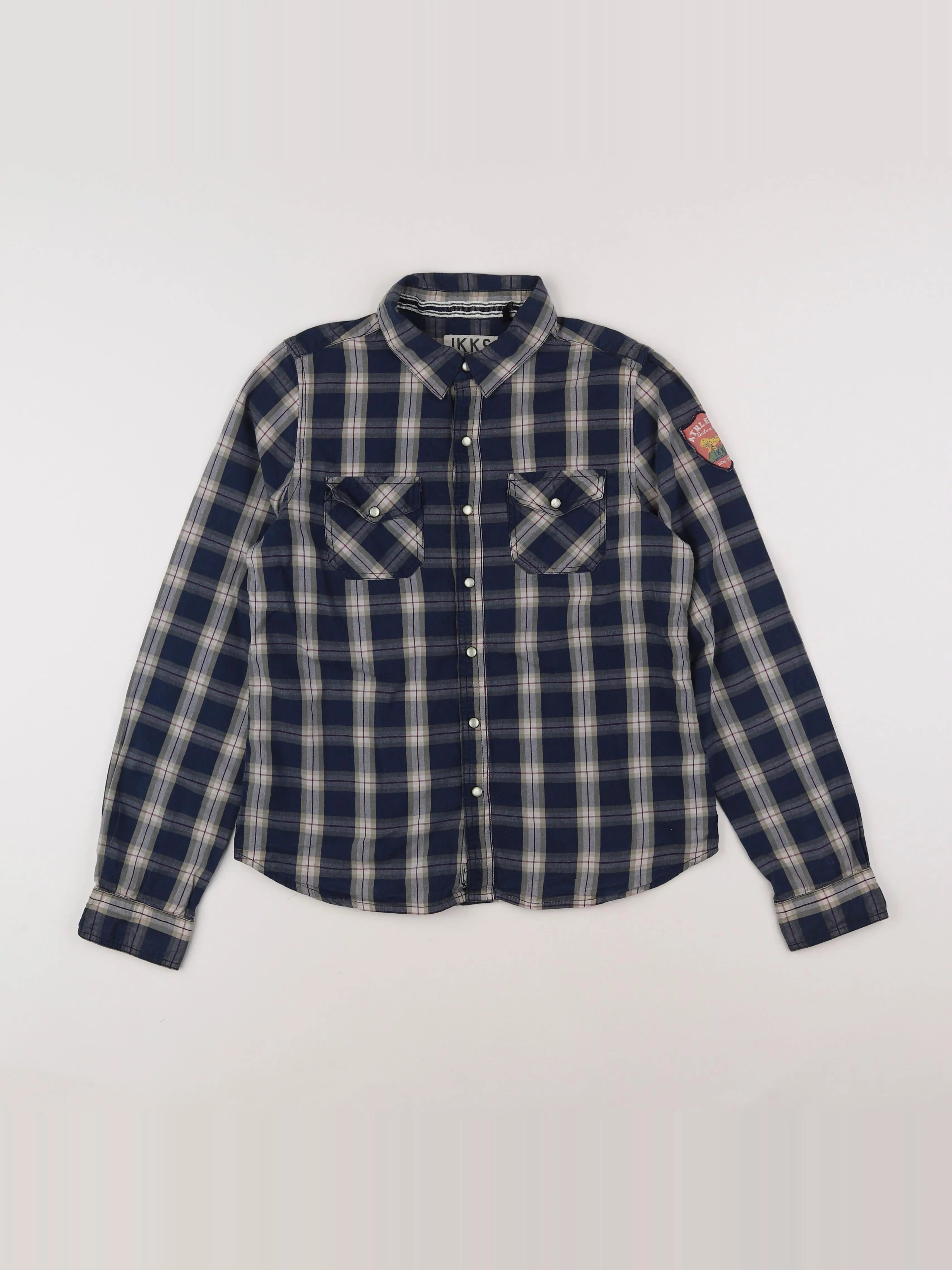 IKKS - chemise bleu - 12 ans