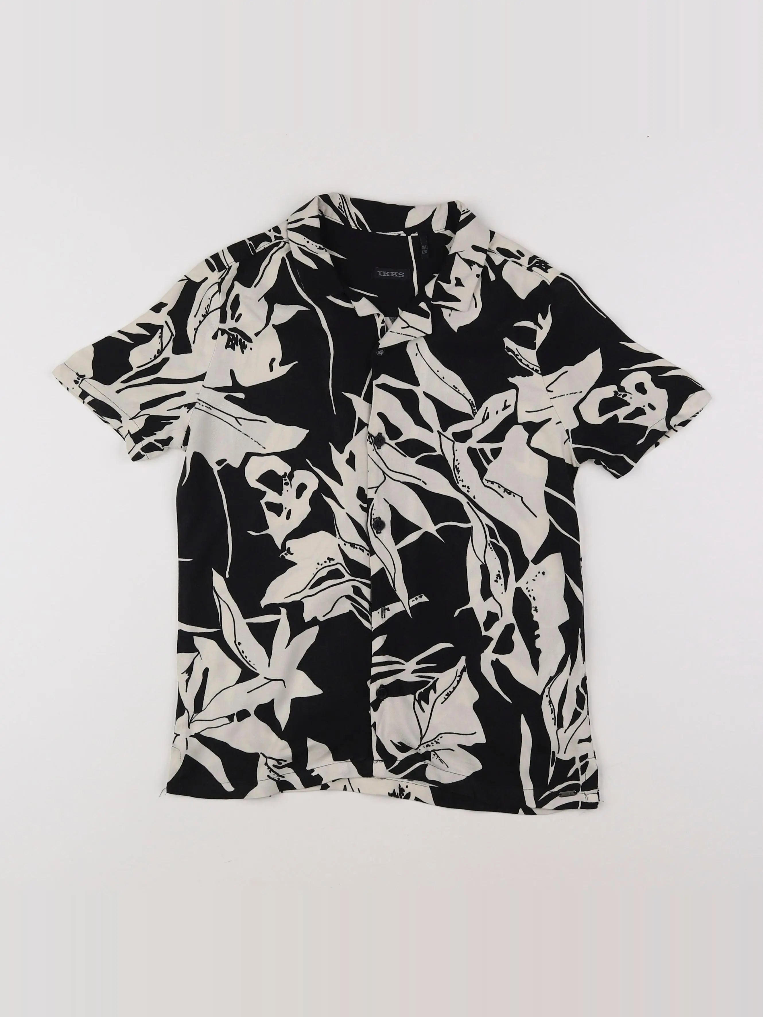 IKKS - chemise noir - 8 ans