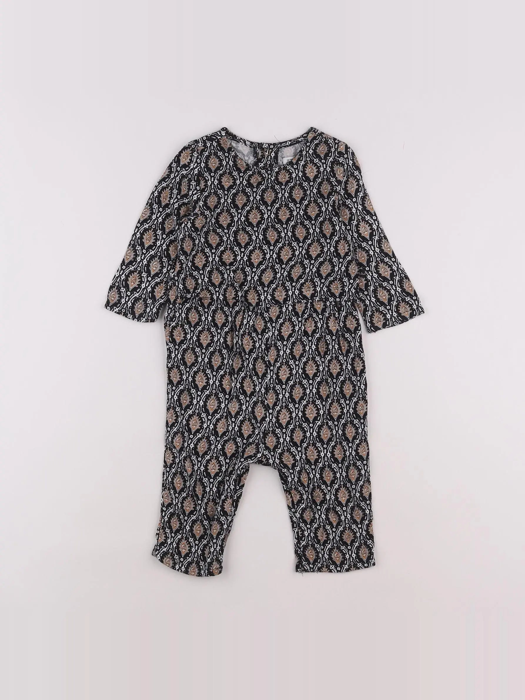 IKKS - combinaison noir - 6 mois