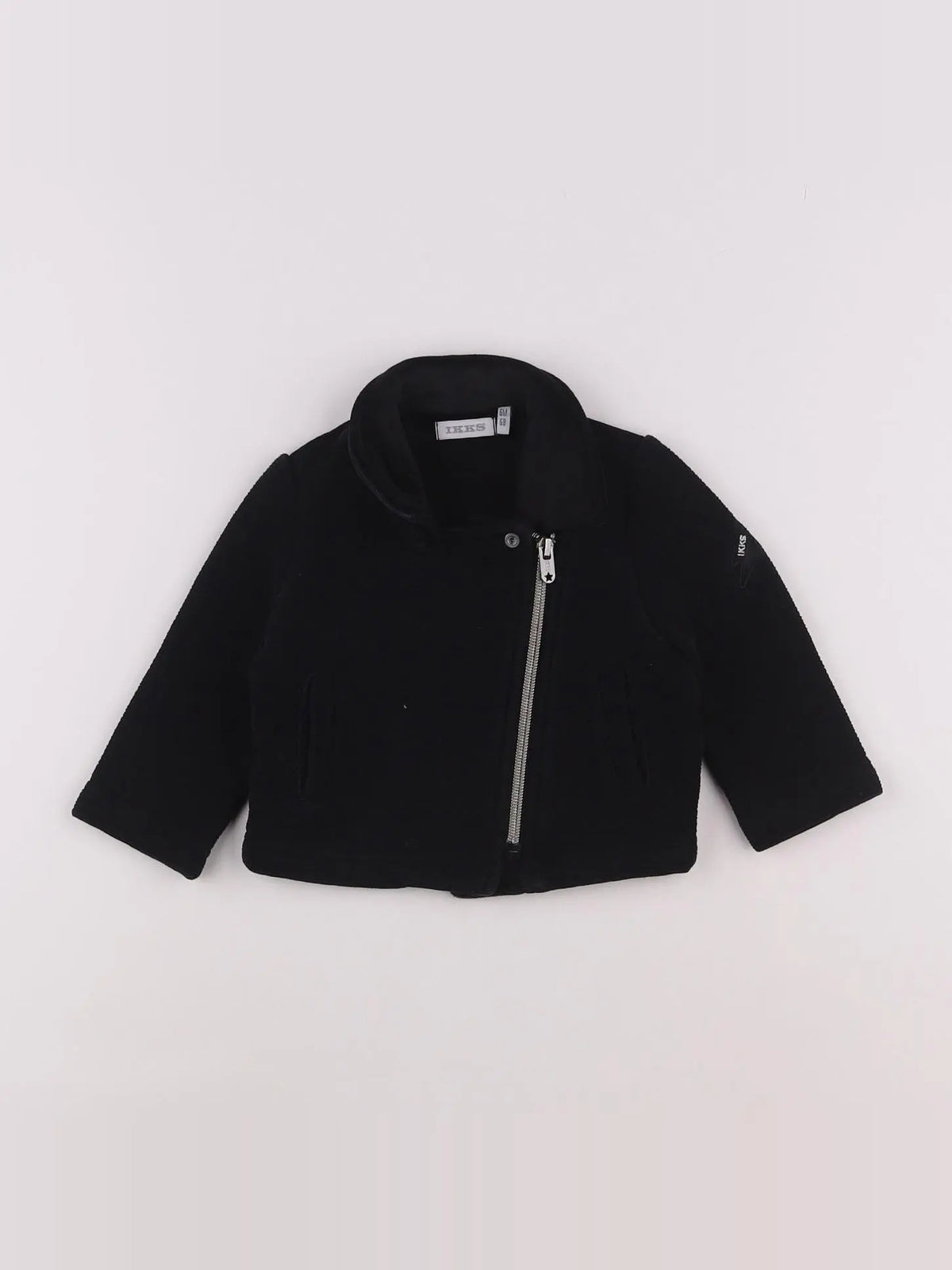 IKKS - veste noir - 6 mois