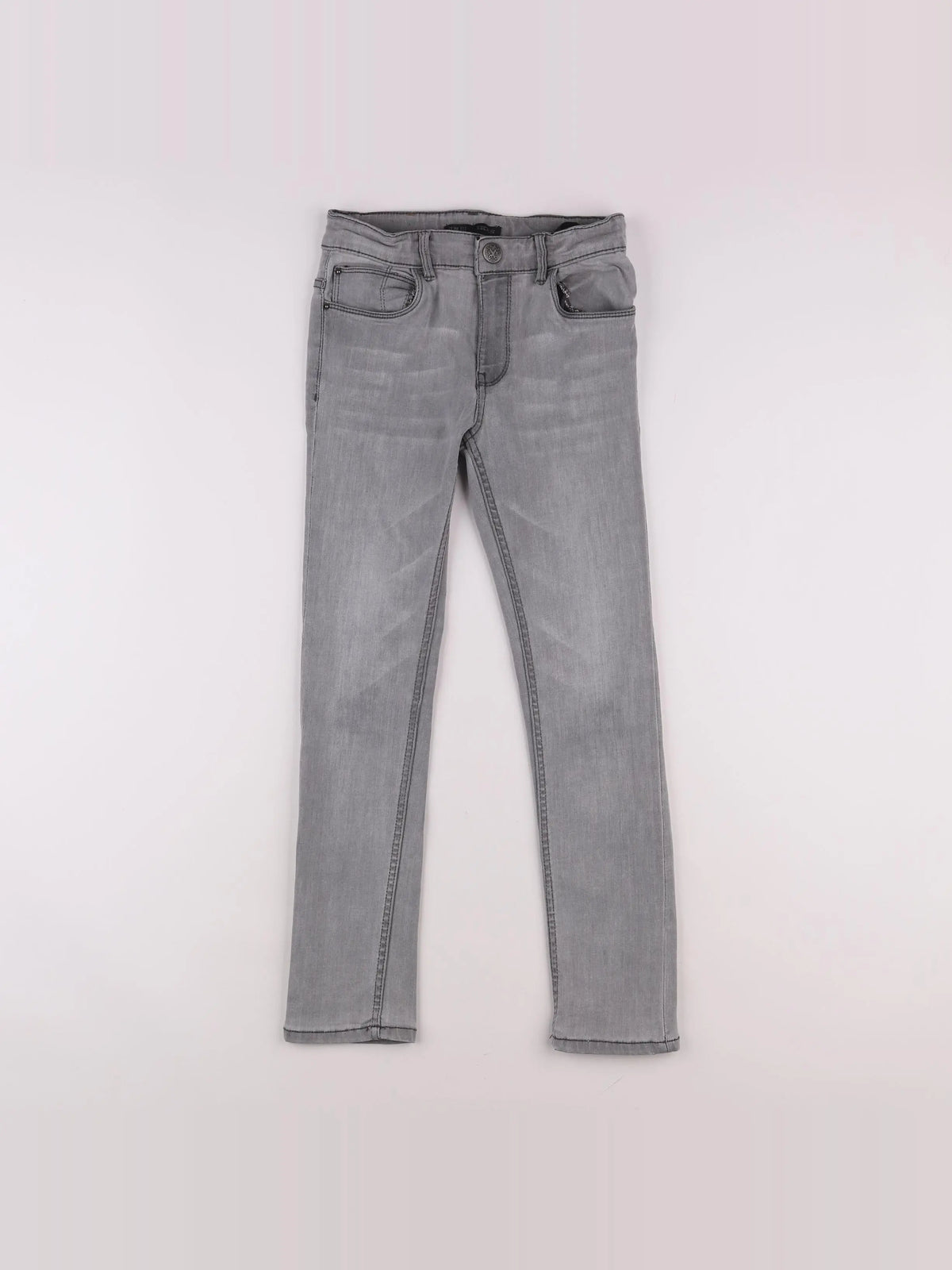 IKKS - jean gris - 10 ans