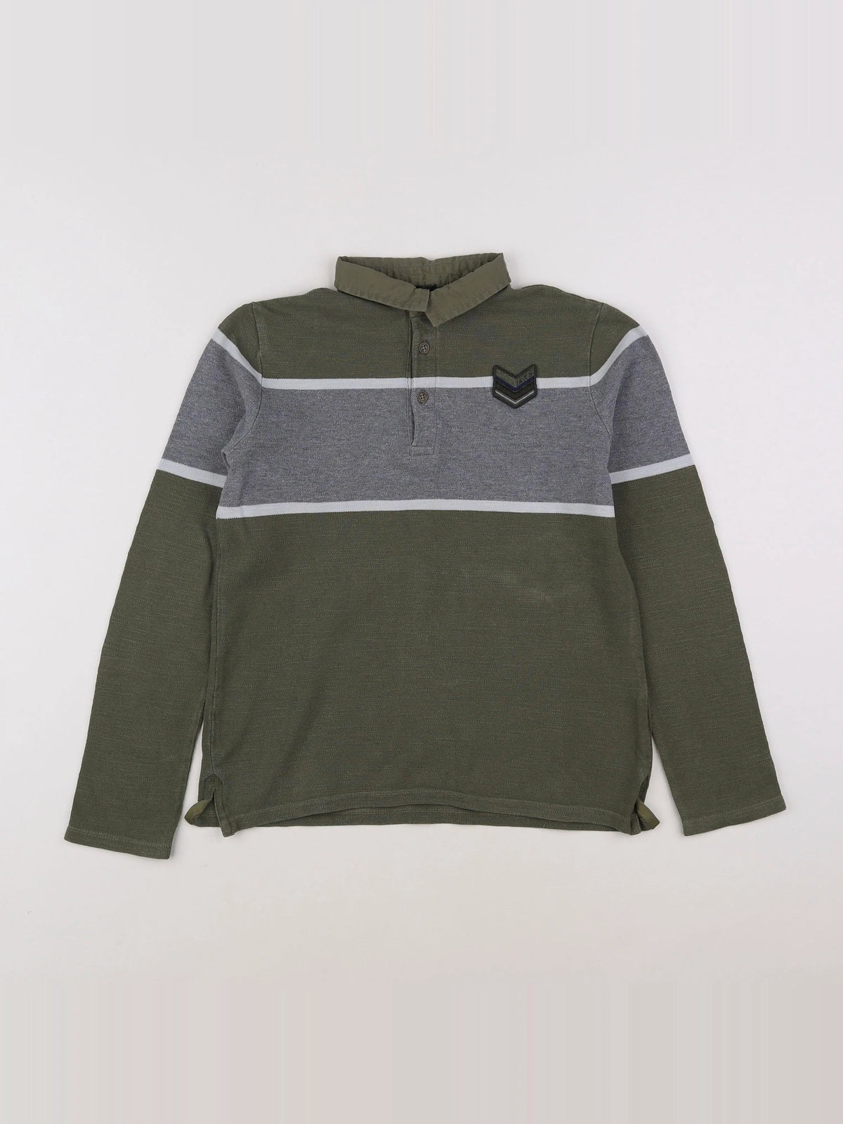 IKKS - polo vert - 10 ans