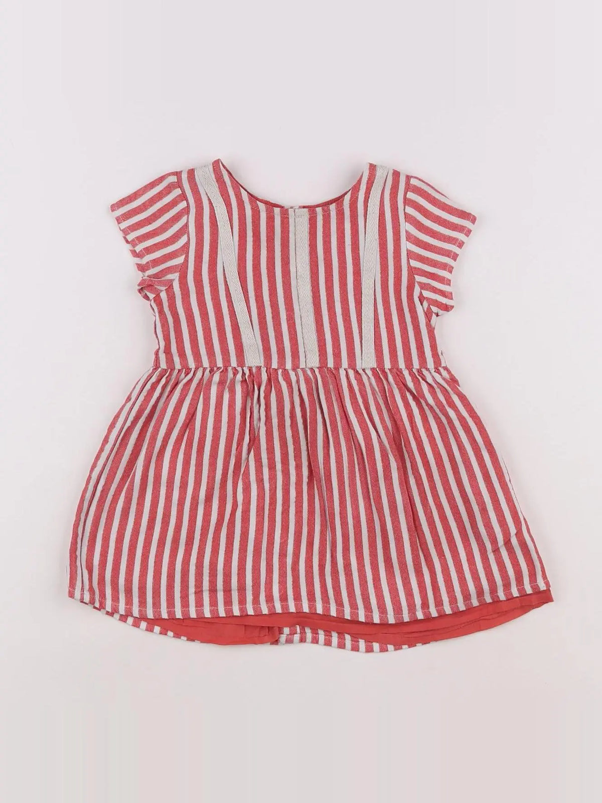 IKKS - robe rouge - 12 mois