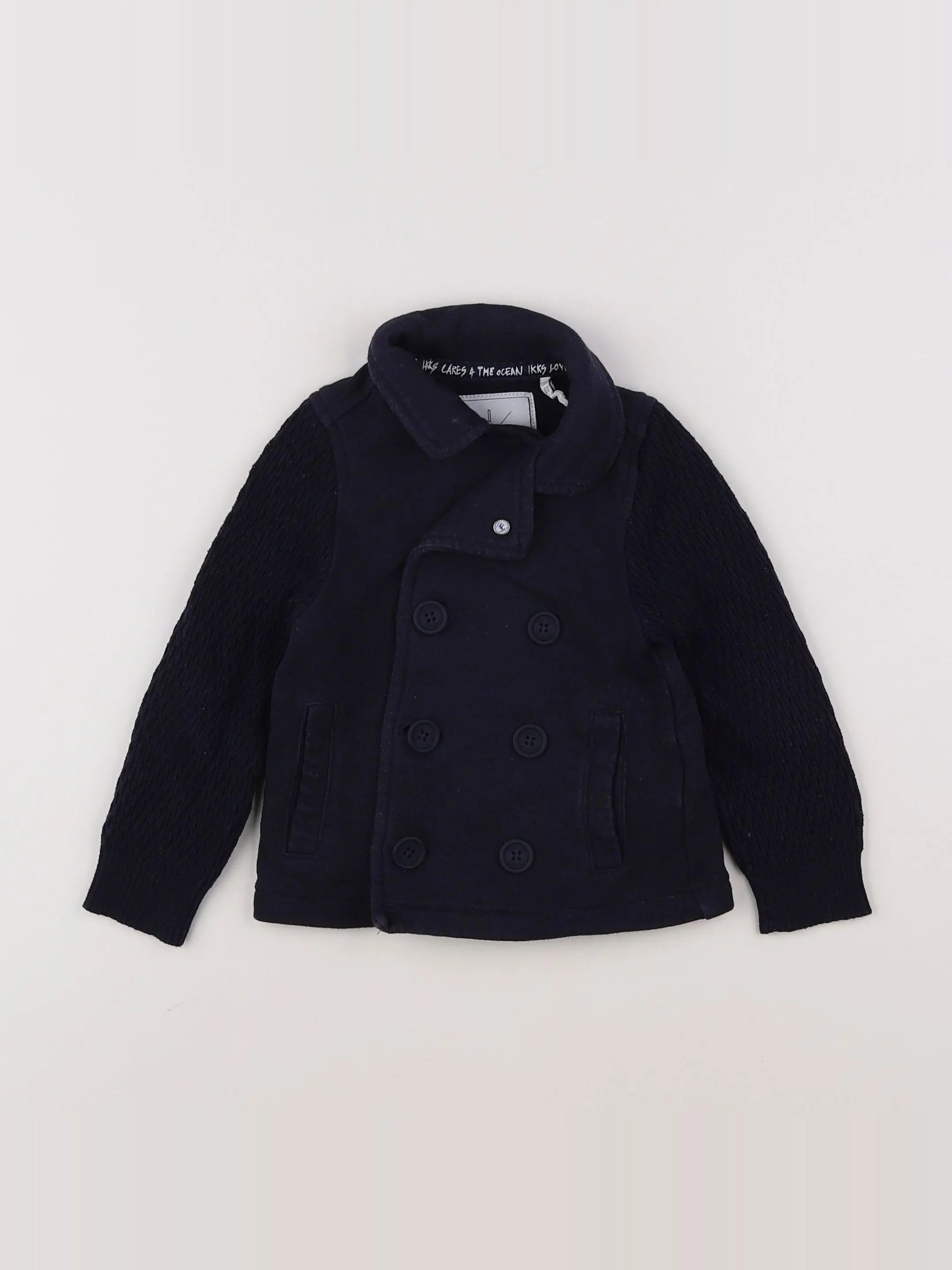 IKKS - veste bleu - 18 mois
