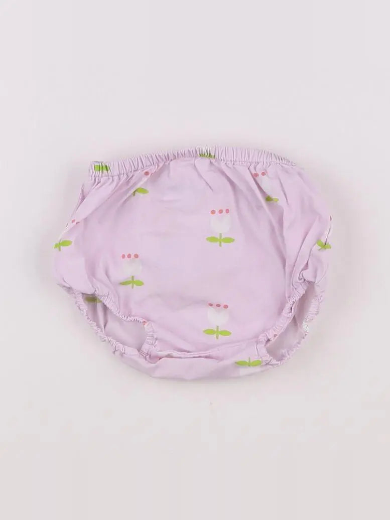 Jacadi - bloomer violet - 6 mois